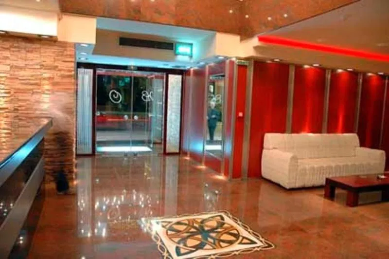 Lobby or reception in Hotel Olympion