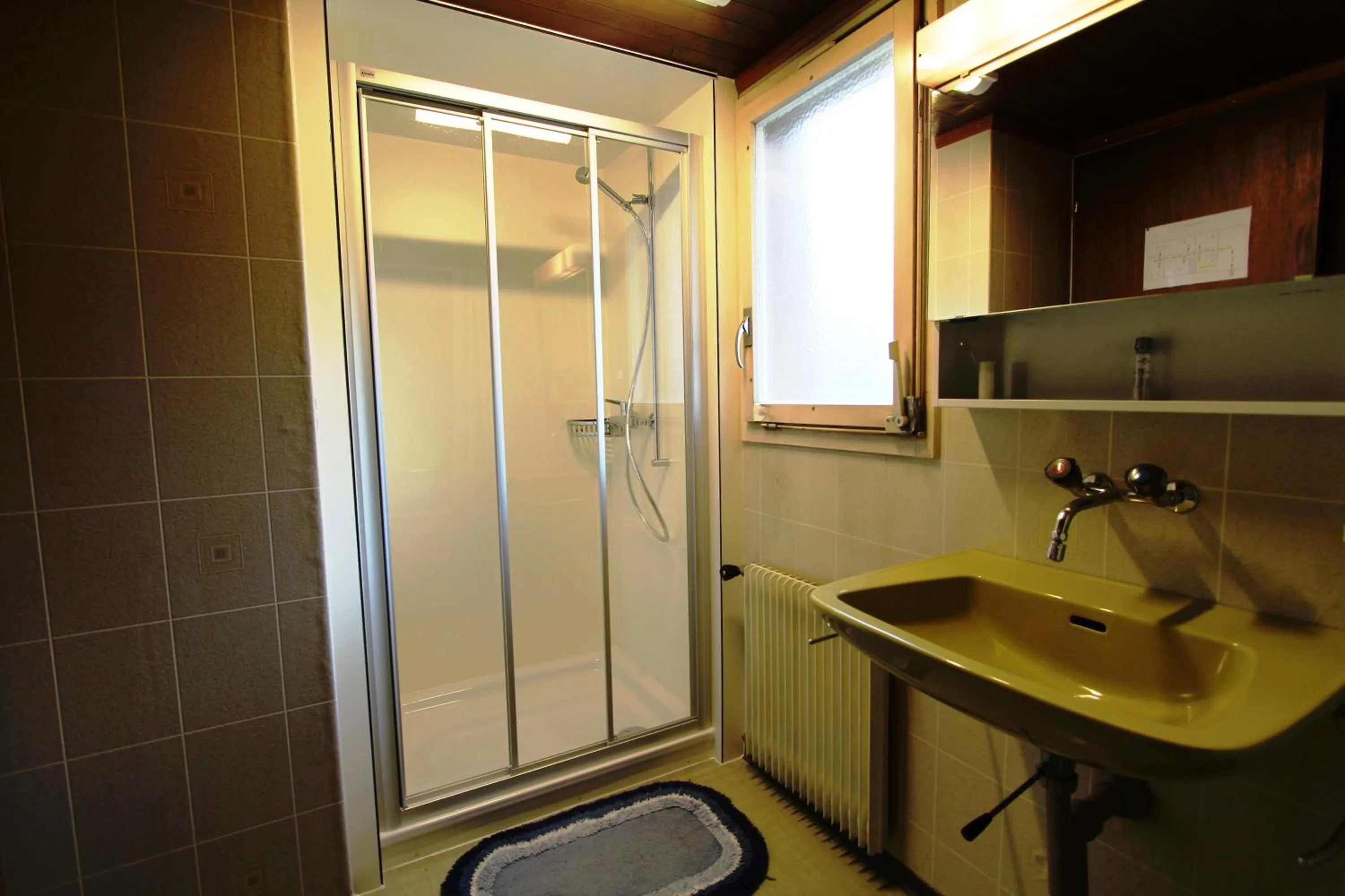 Shower in Hotel-Restaurant Alpina