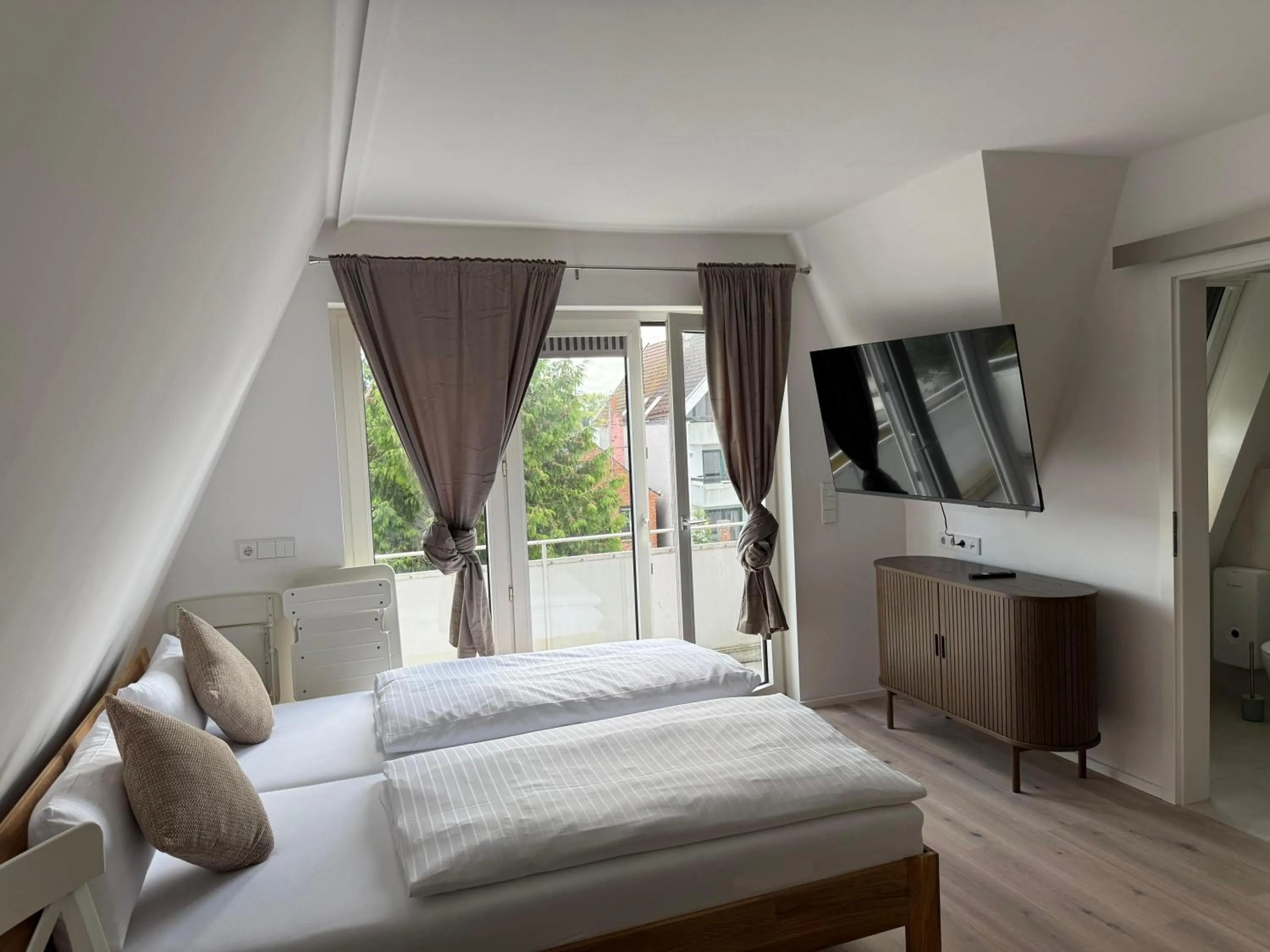 Bed in Ostsee Hotel Travemünde