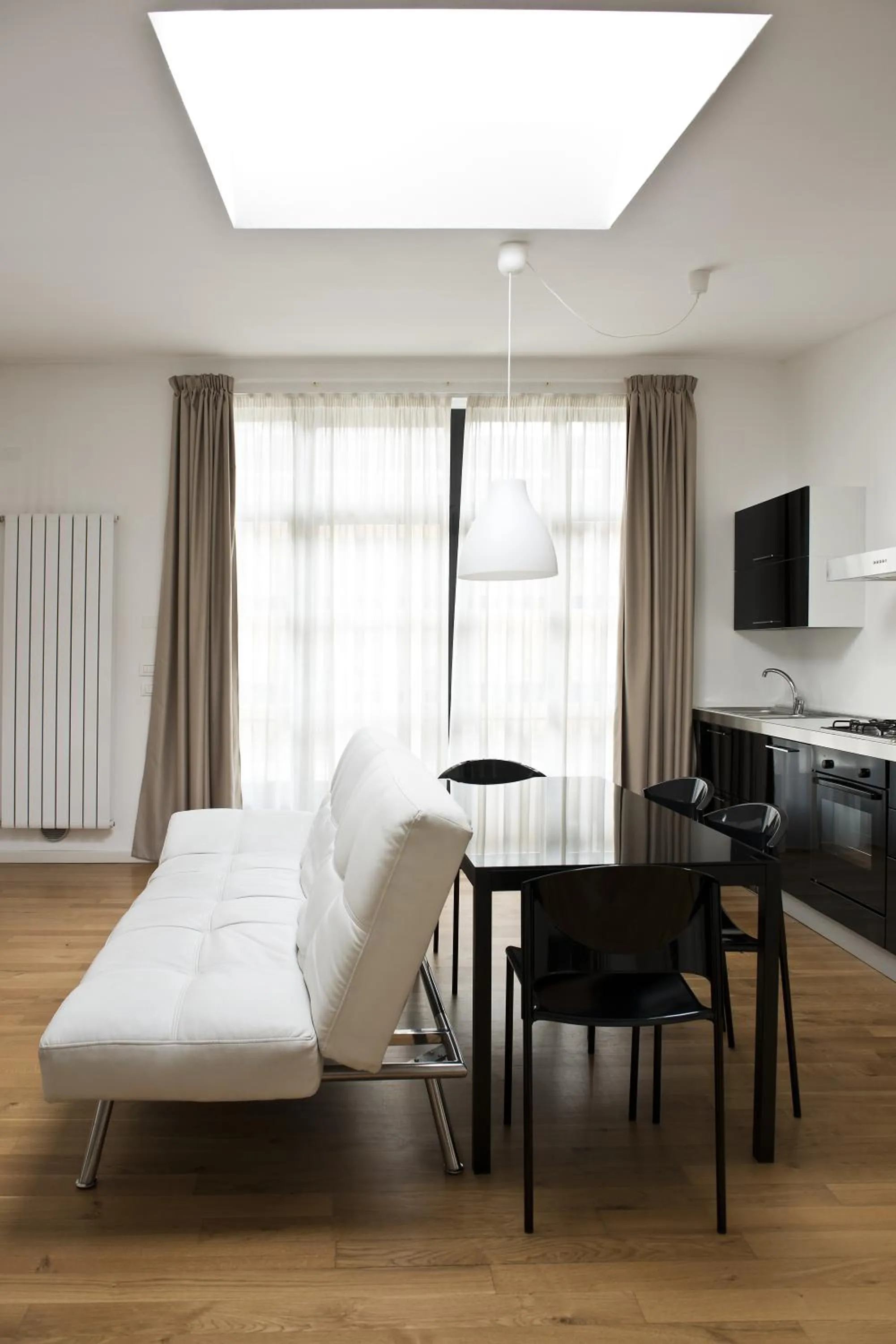 Living room, Bed in La Maison del Capestrano