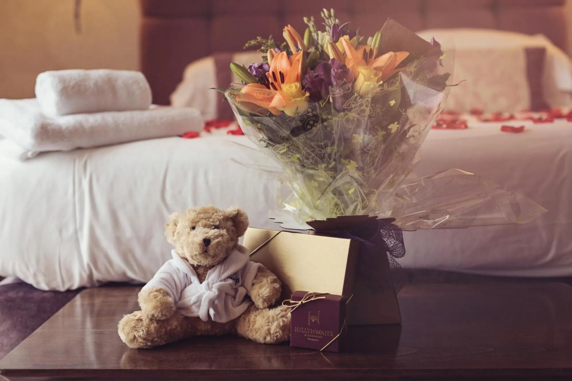Decorative detail, Bed in Windermere Hillthwaite Hotel
