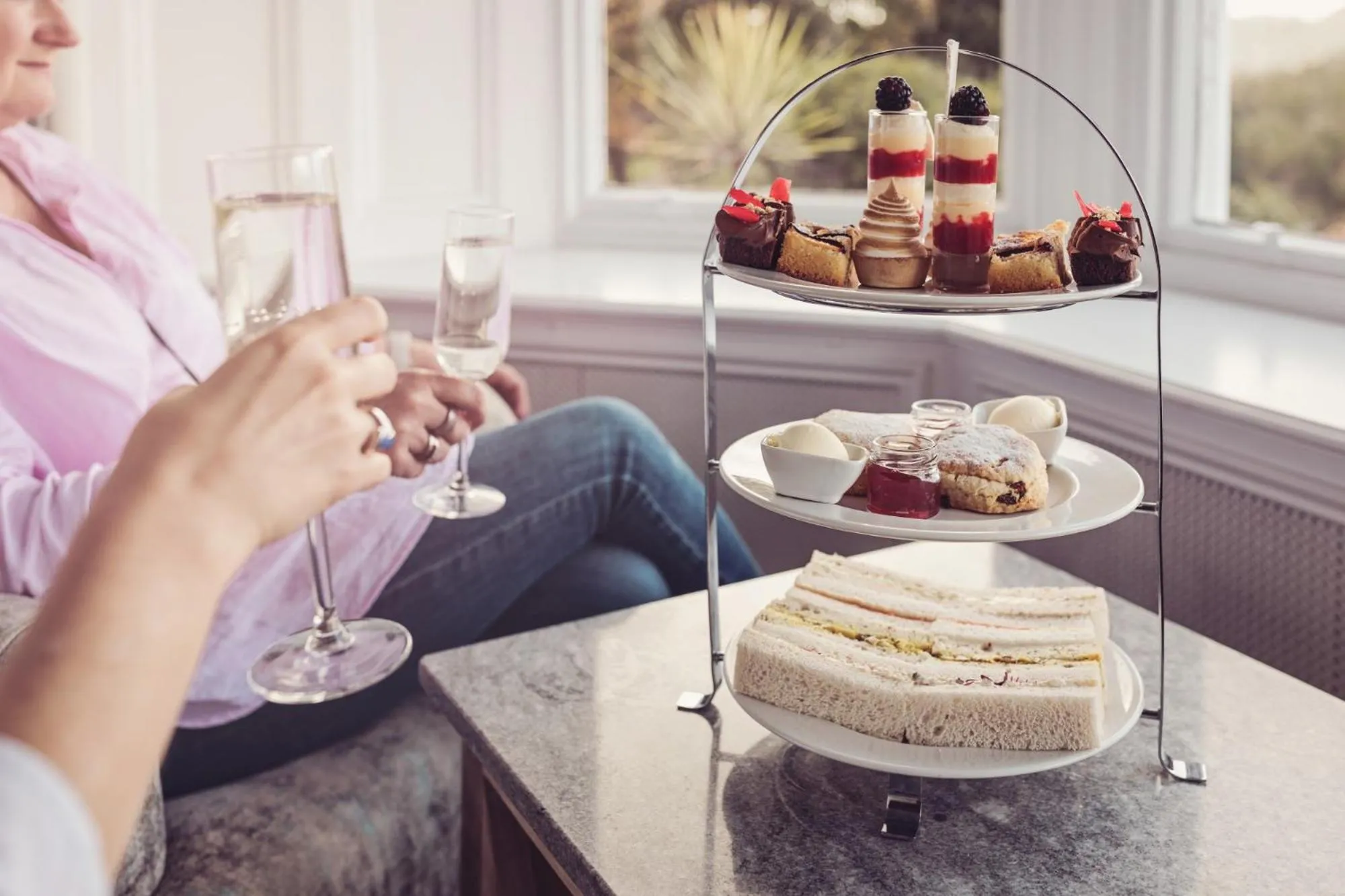 Food close-up in Windermere Hillthwaite Hotel
