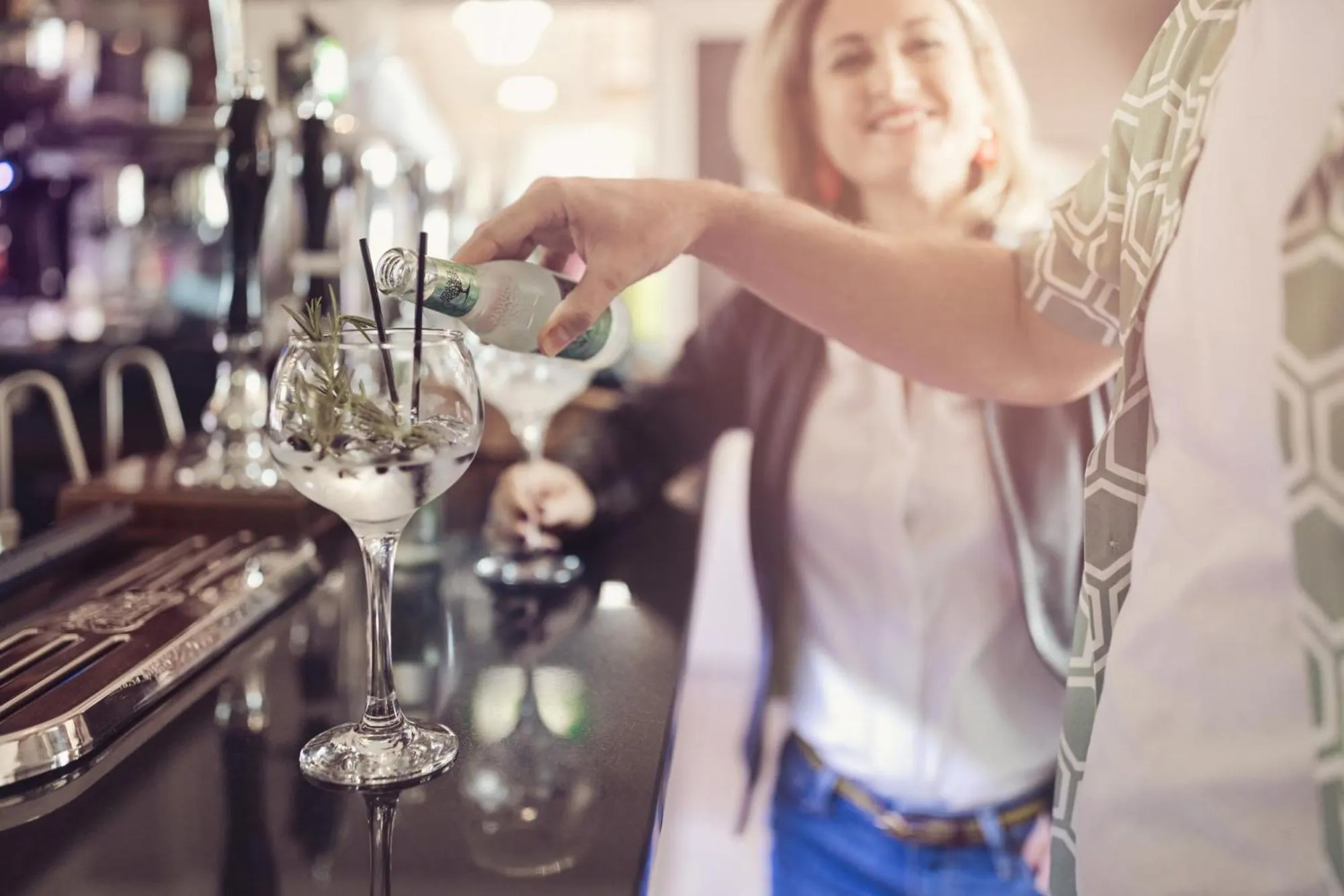 Alcoholic drinks in Windermere Hillthwaite Hotel