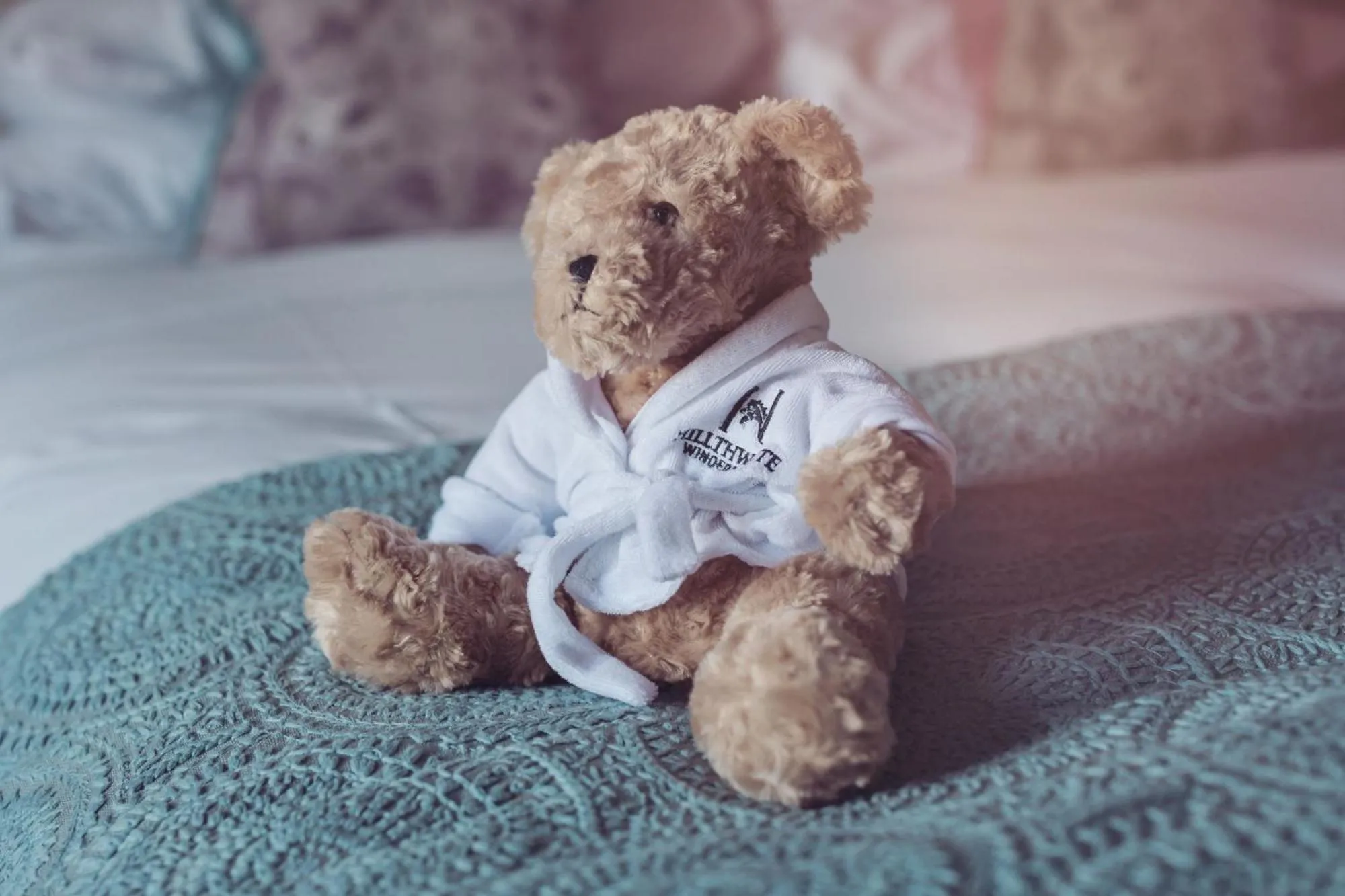 Decorative detail, Bed in Windermere Hillthwaite Hotel