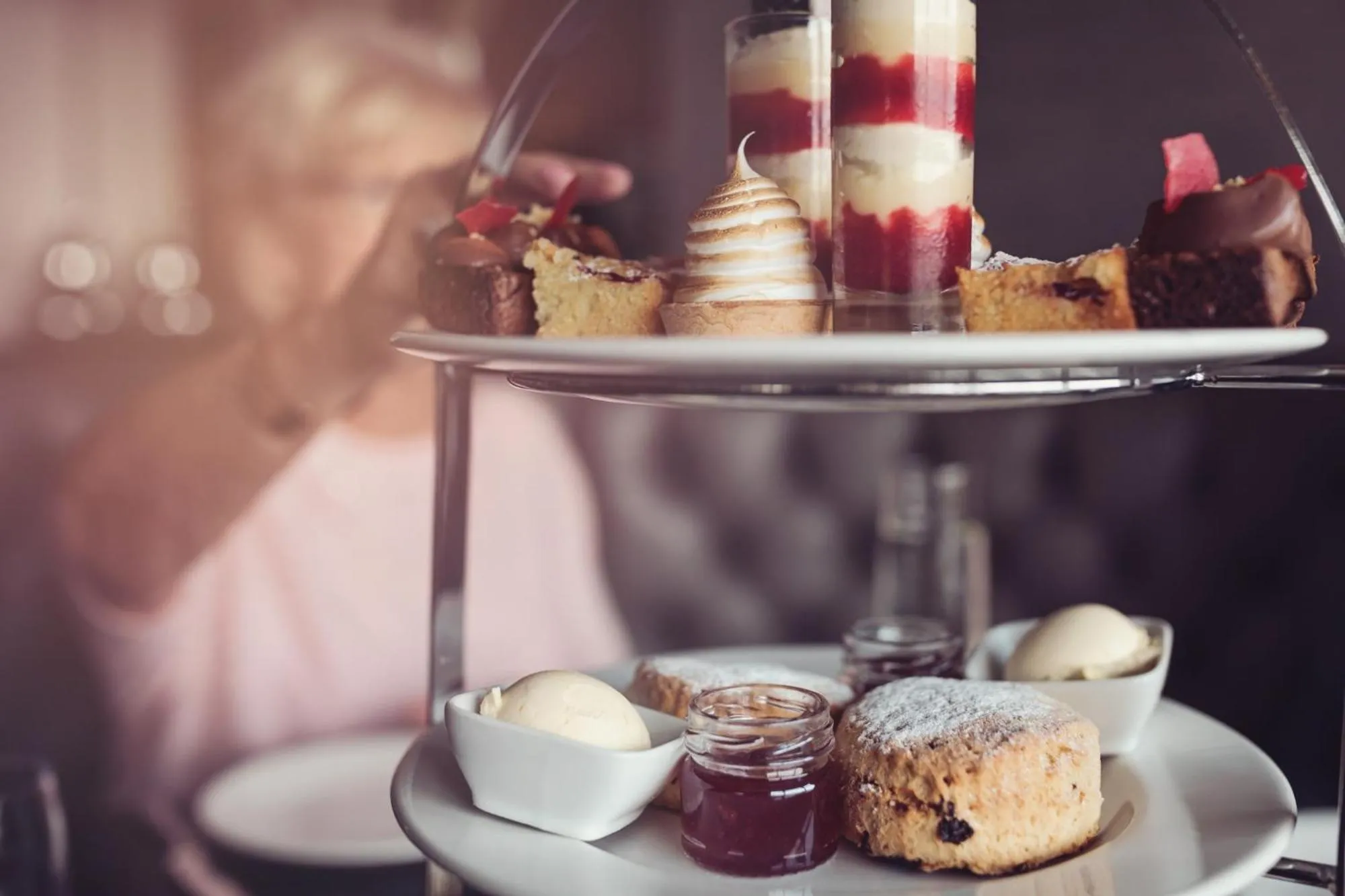 Food close-up in Windermere Hillthwaite Hotel