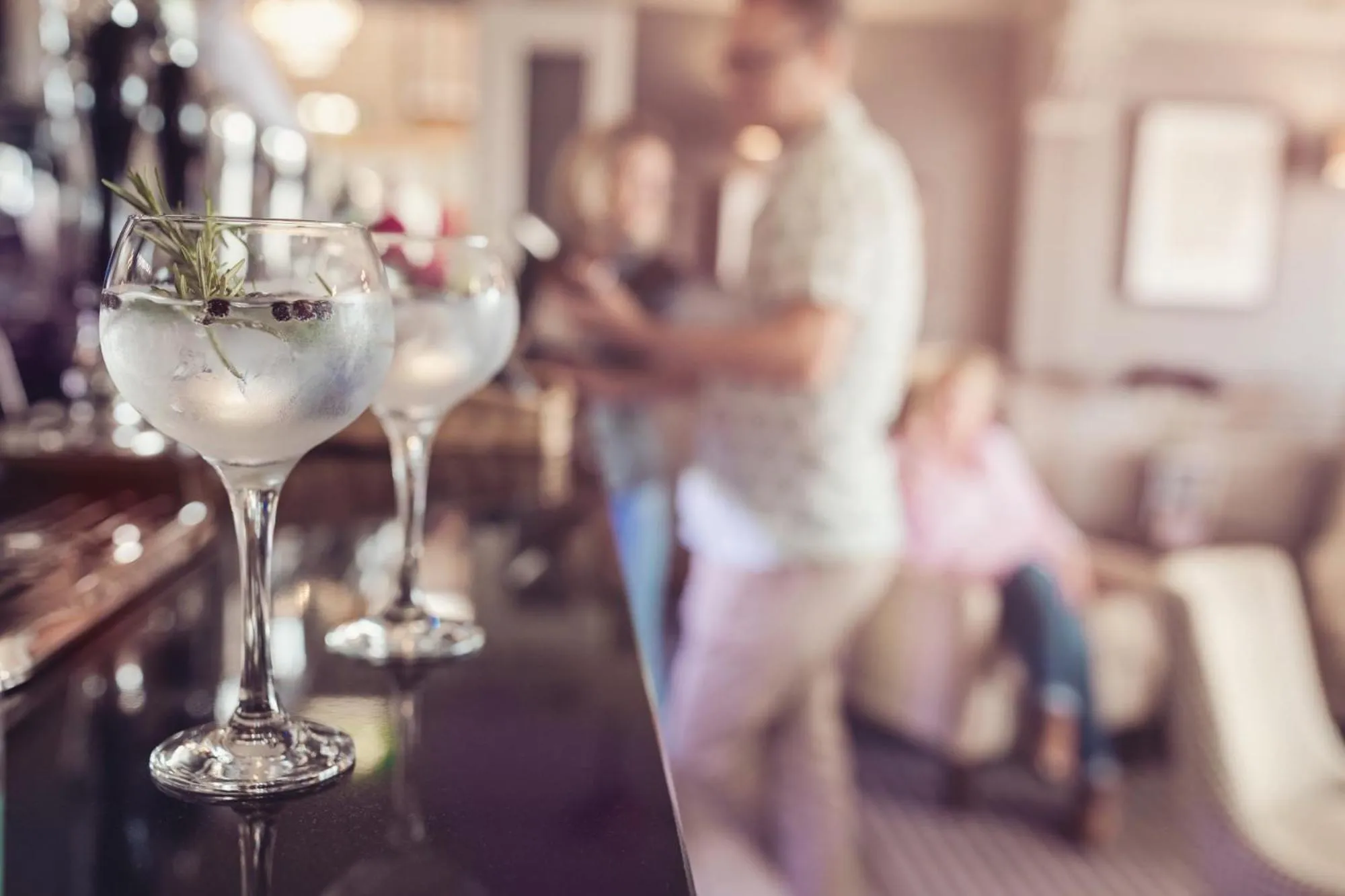 Alcoholic drinks in Windermere Hillthwaite Hotel