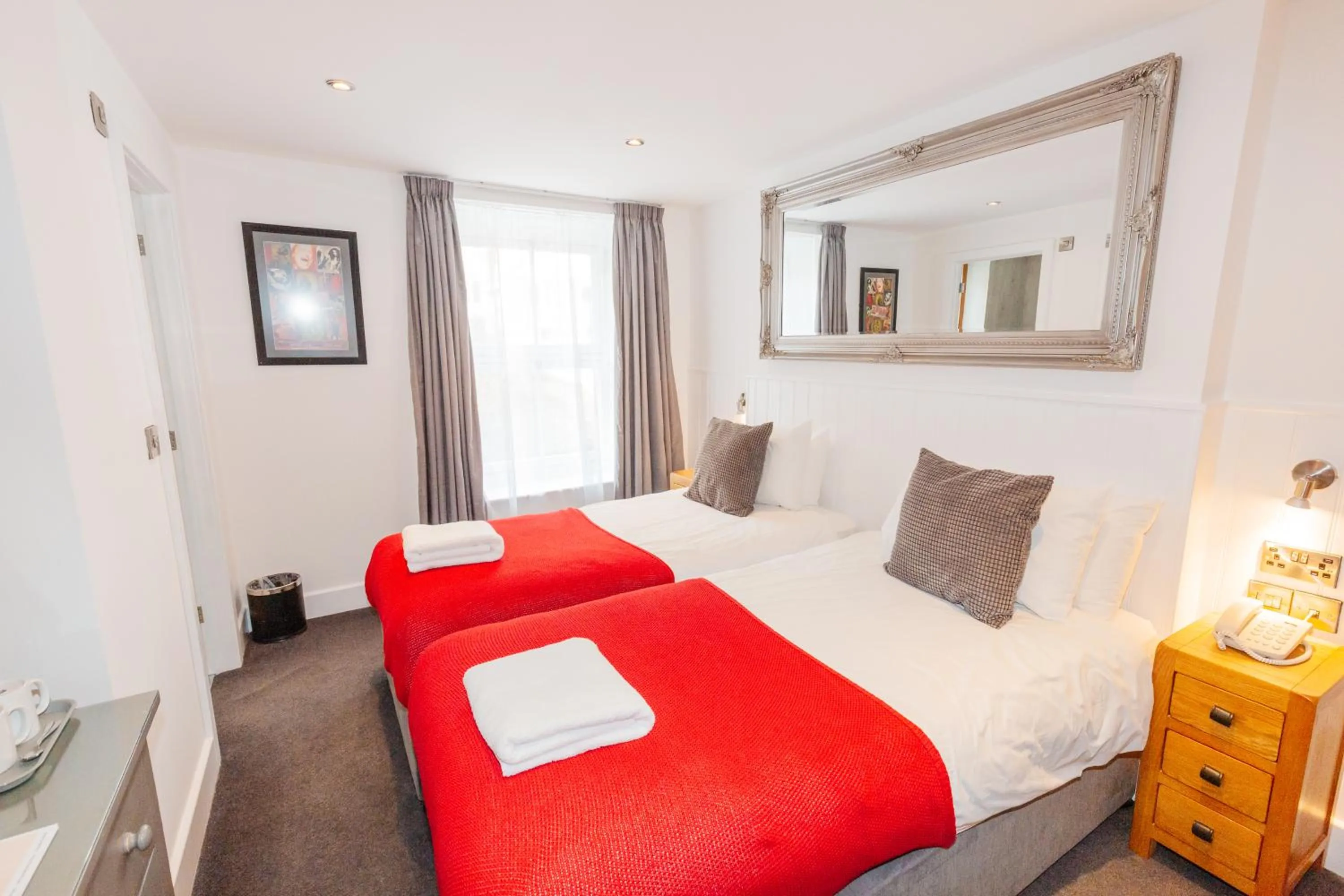 Bed in Carlton Hotel