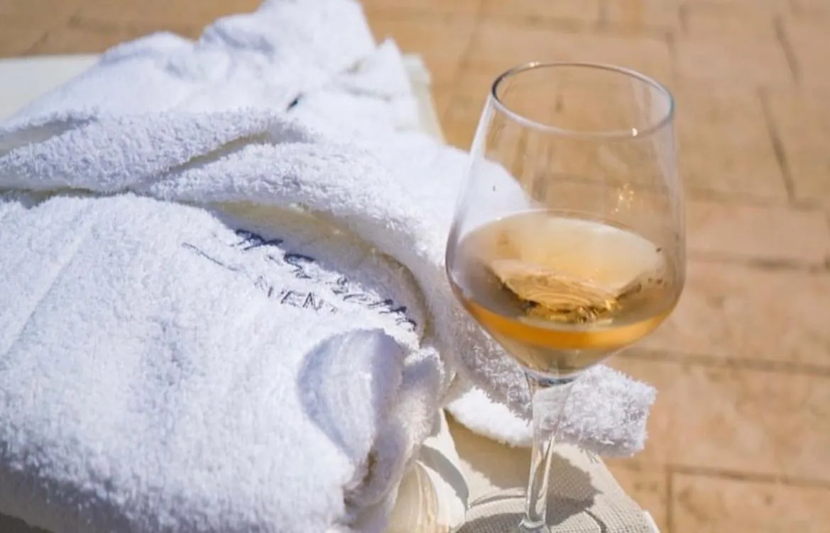 Swimming pool in Il Saretto