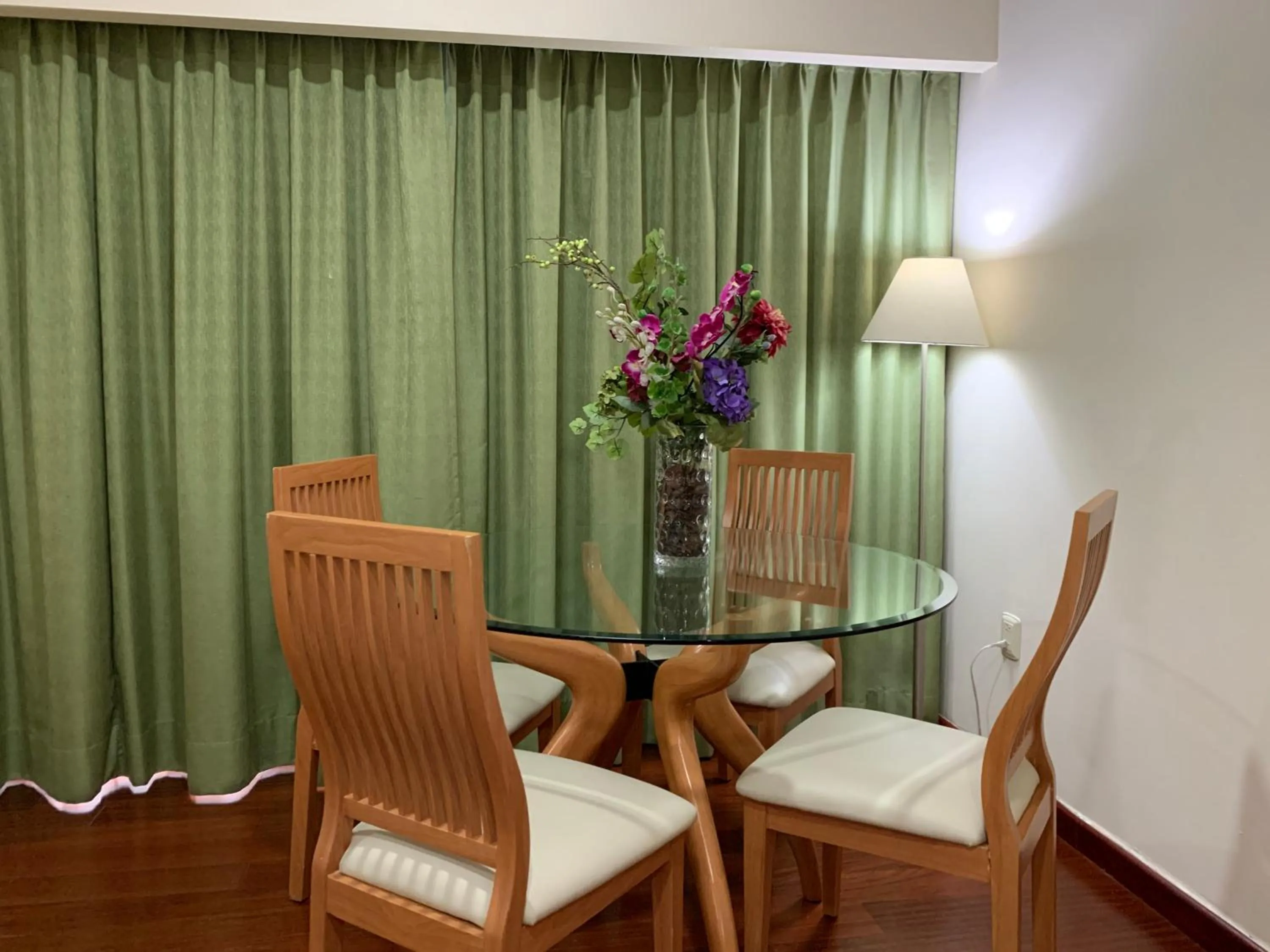 Seating area in Hotel Villa Florida Puebla