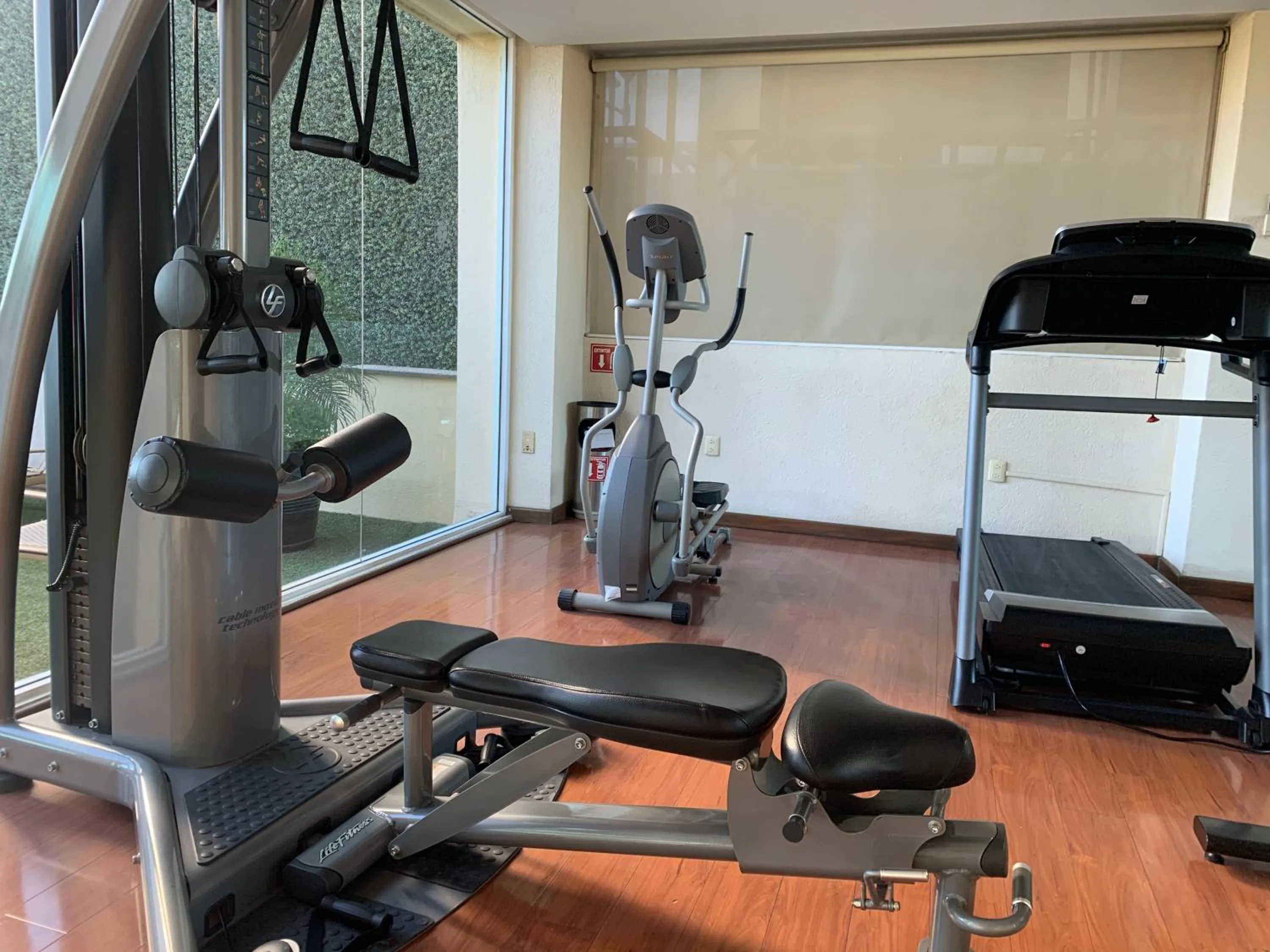 Fitness centre/facilities in Hotel Villa Florida Puebla