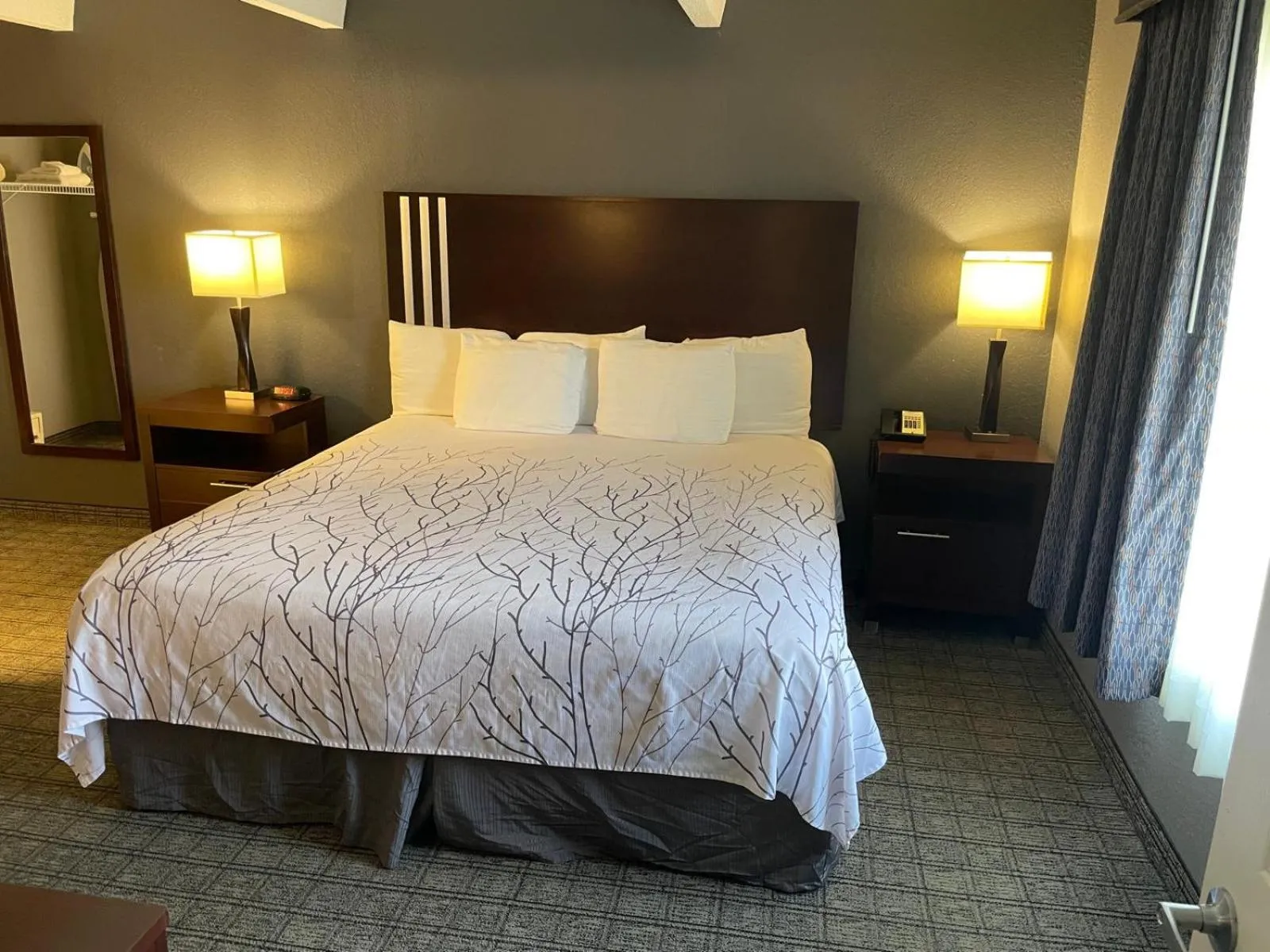 Bedroom, Bed in Eastlake Suites Hotel & Conference Center By OYO Urbana