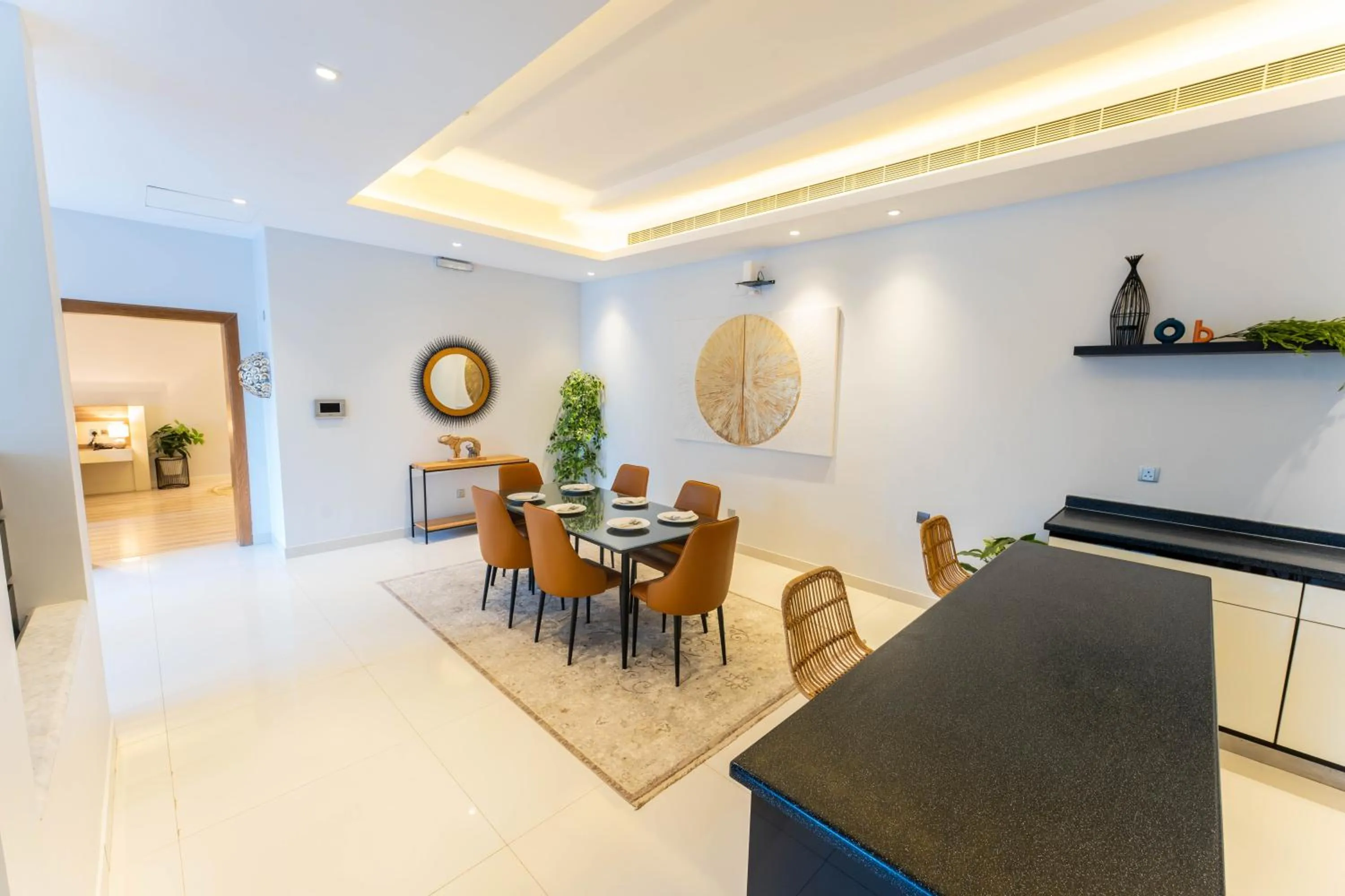 Dining area in Talah Resort