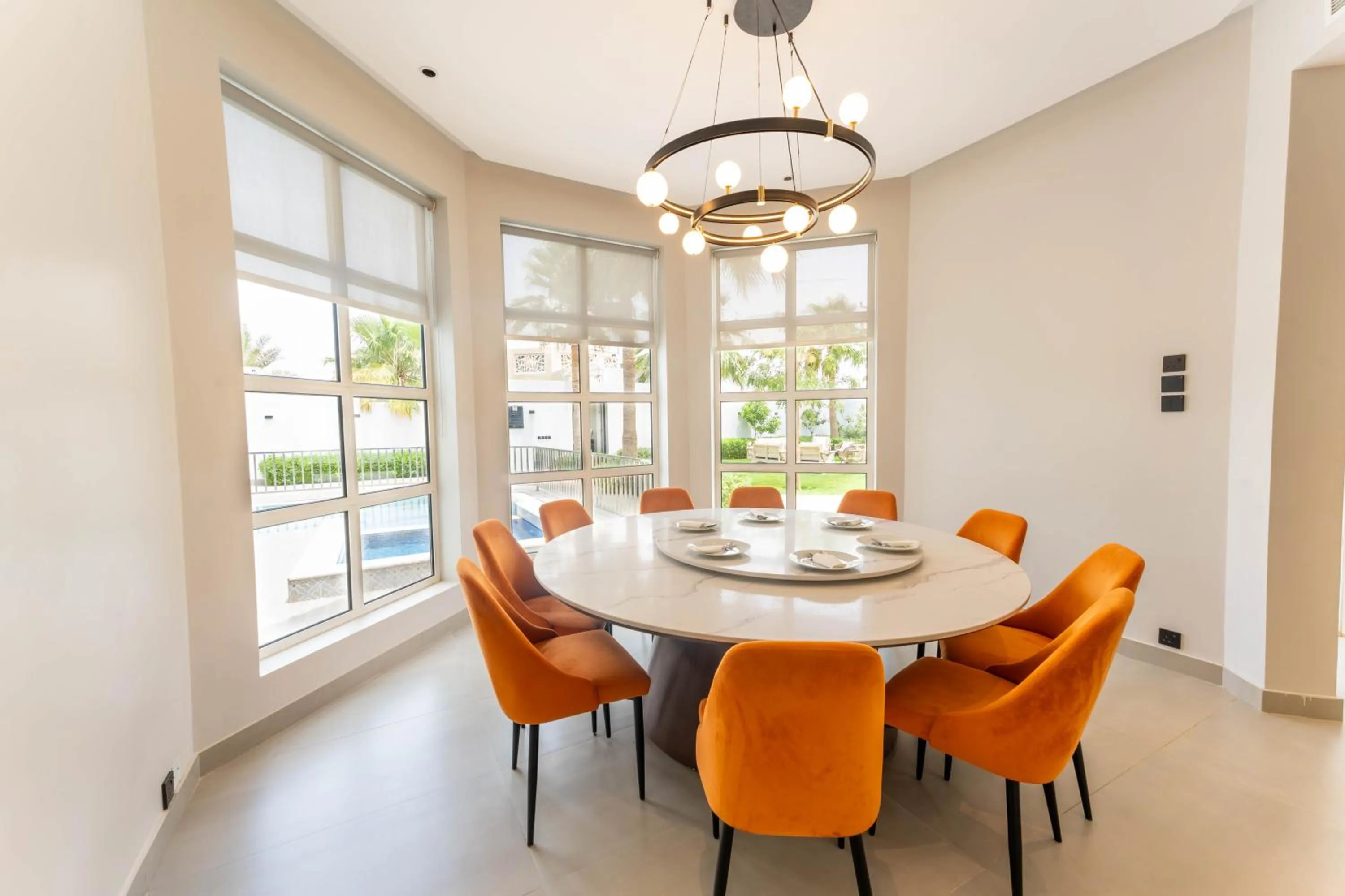 Seating area in Talah Resort