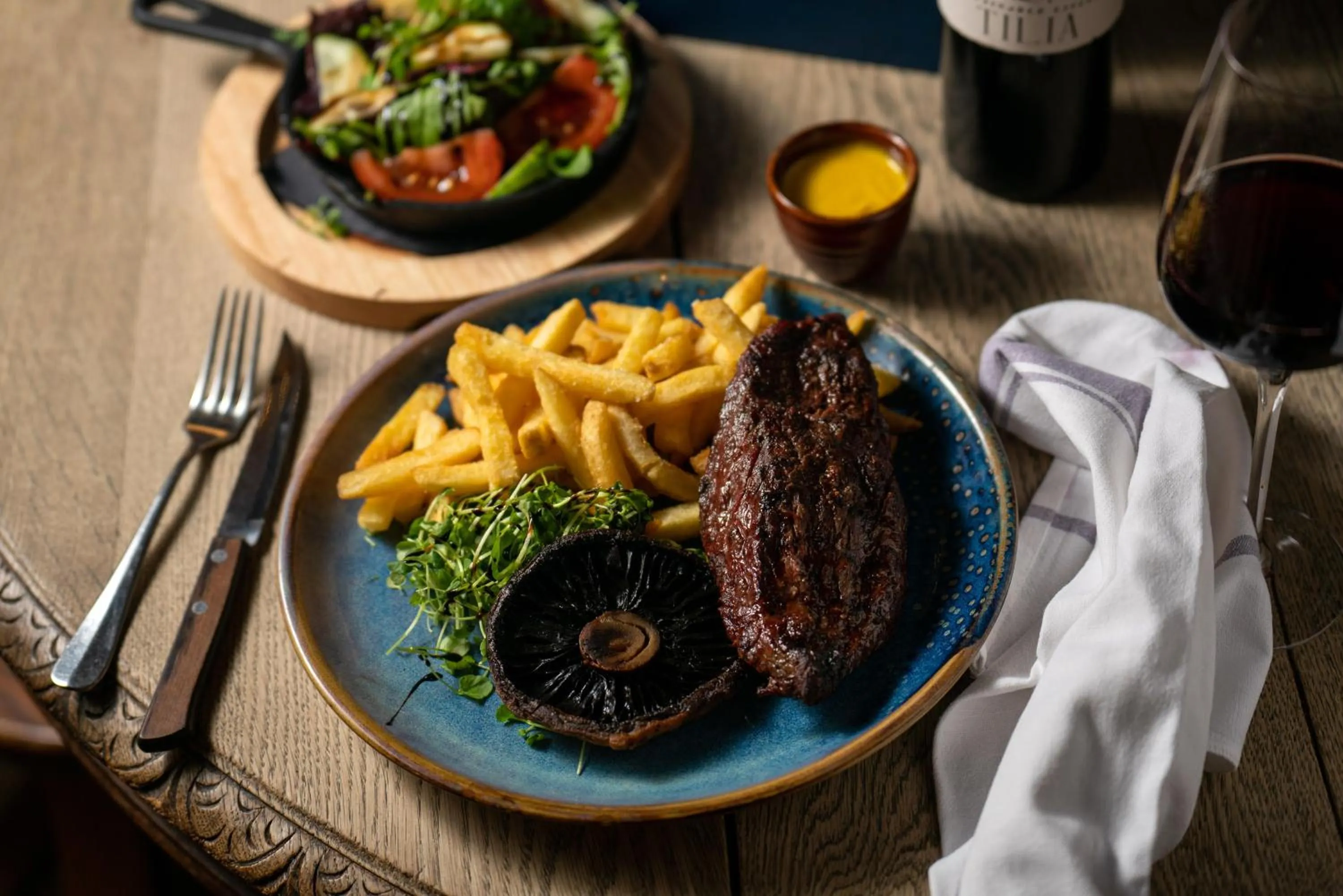 Food and drinks in Bourne Valley Inn