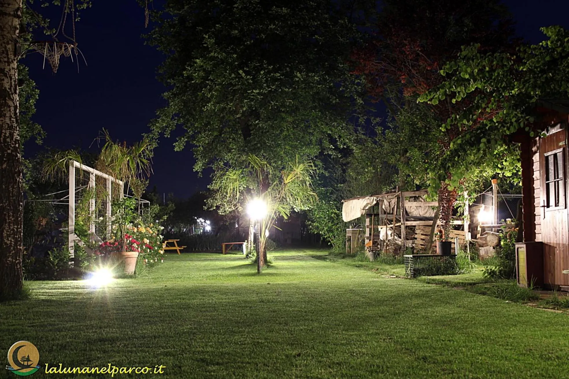 View (from property/room) in La Luna nel Parco