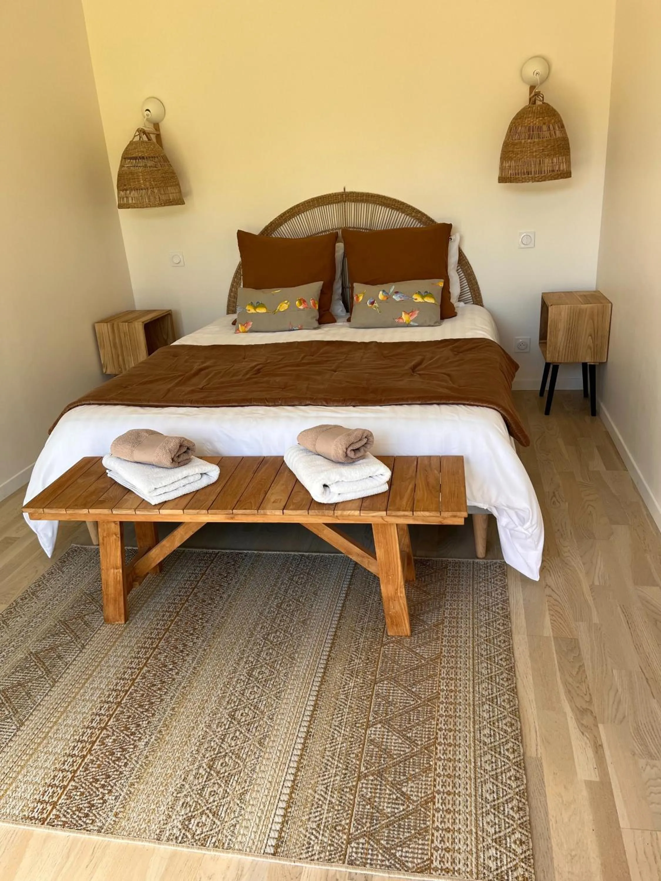 Bedroom, Bed in La Sellerie