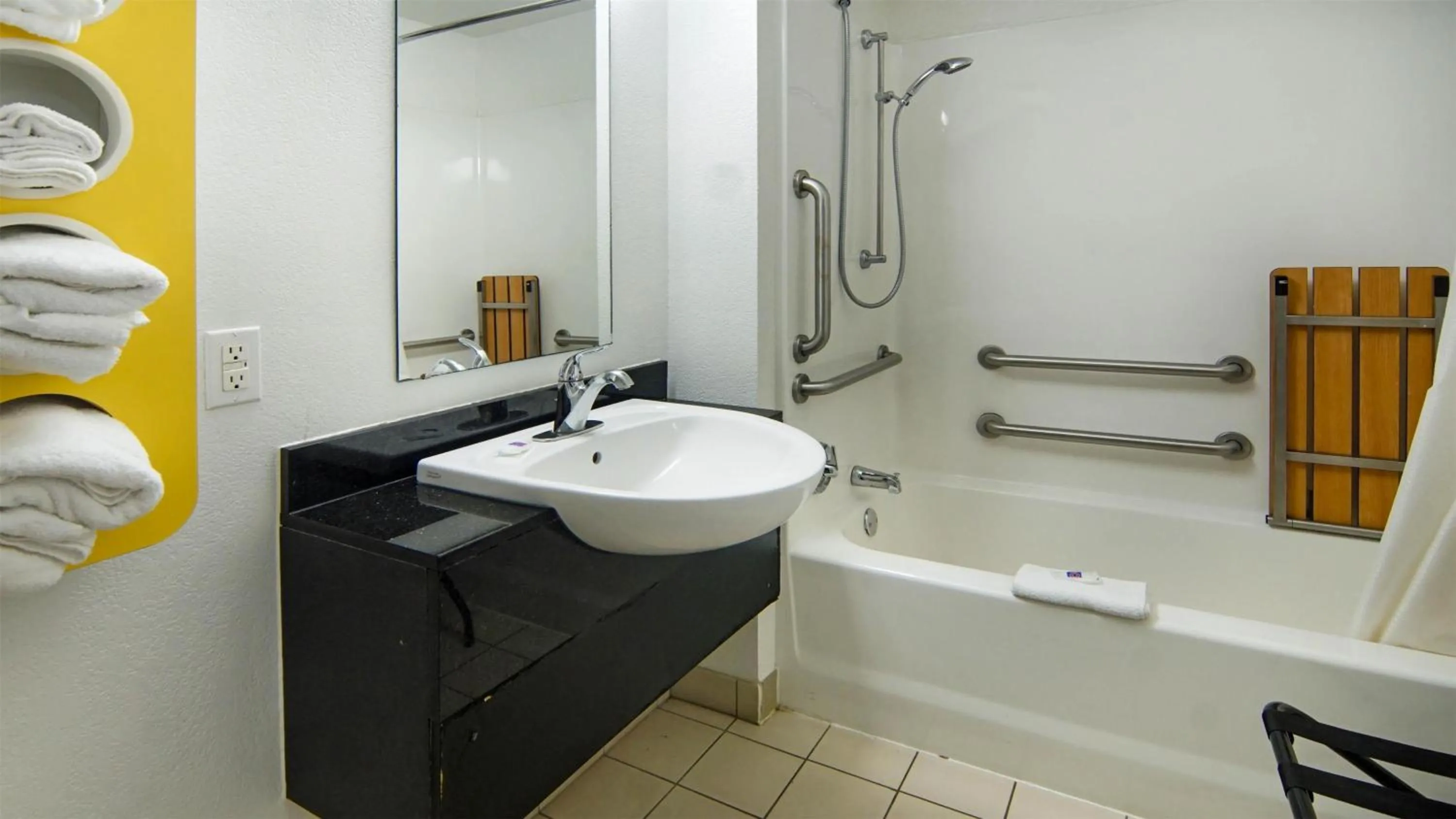 Bathroom in Motel 6-Longview, TX