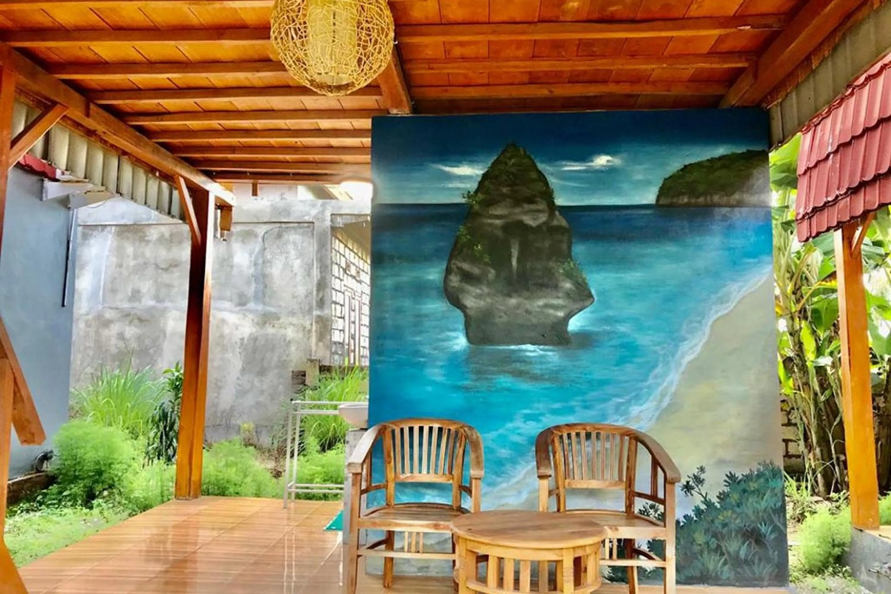 Patio in Kubu Sental Cottage