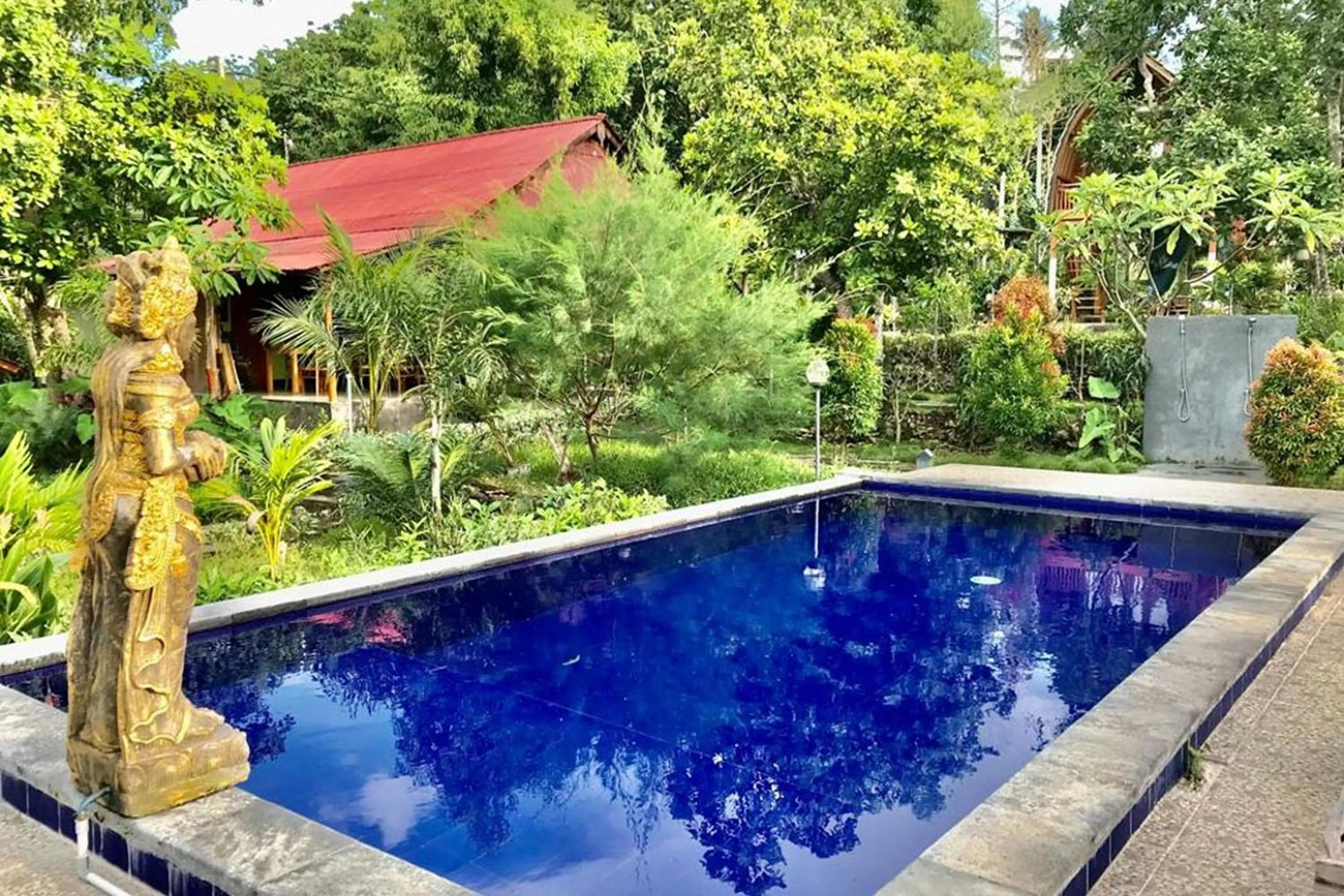 Pool view in Kubu Sental Cottage