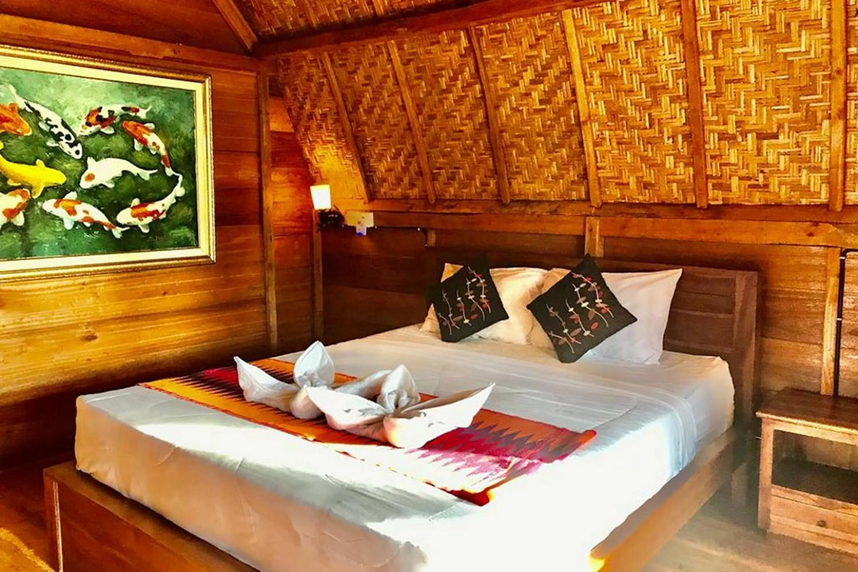 Photo of the whole room, Bed in Kubu Sental Cottage