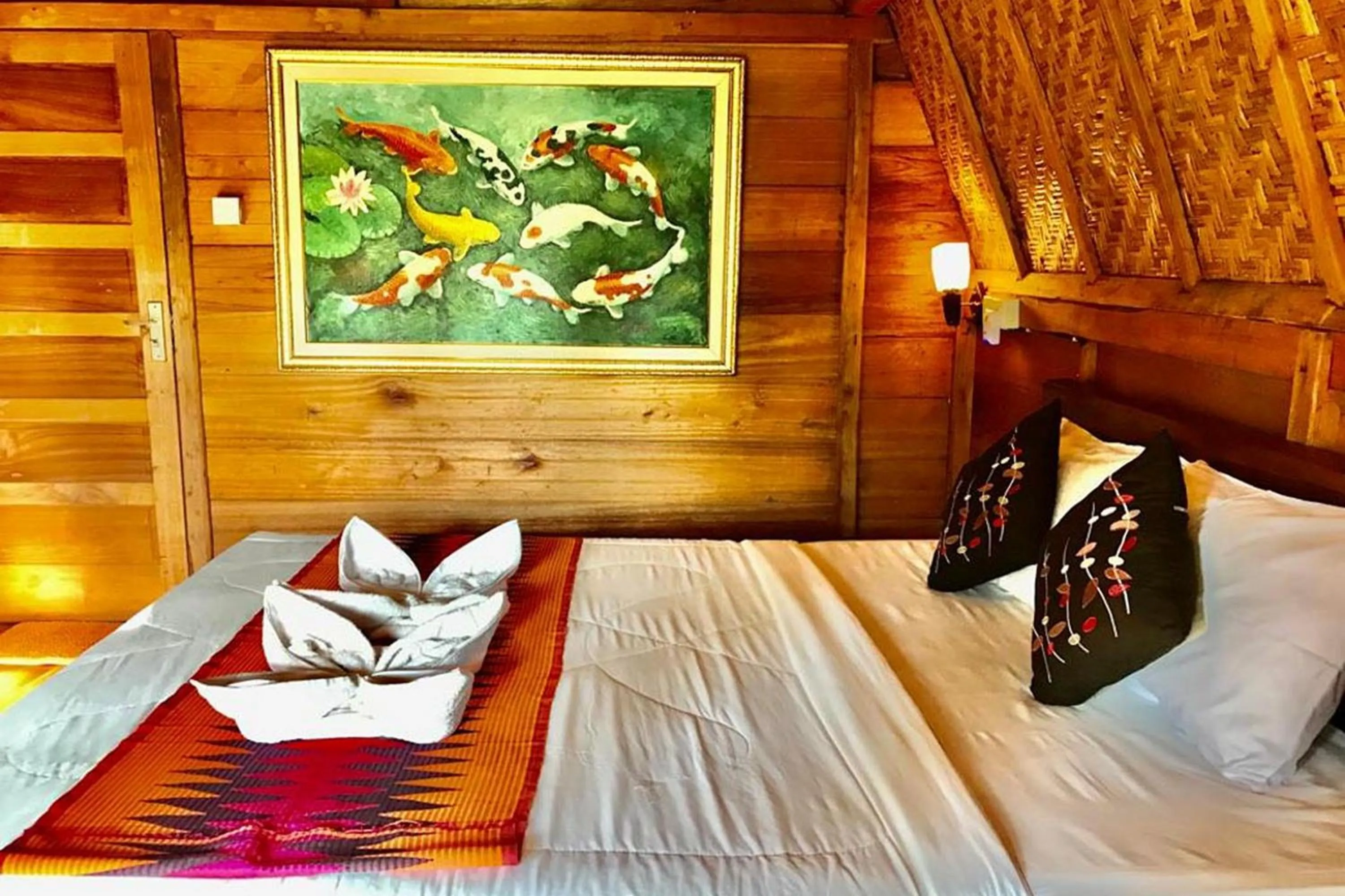 Photo of the whole room, Bed in Kubu Sental Cottage