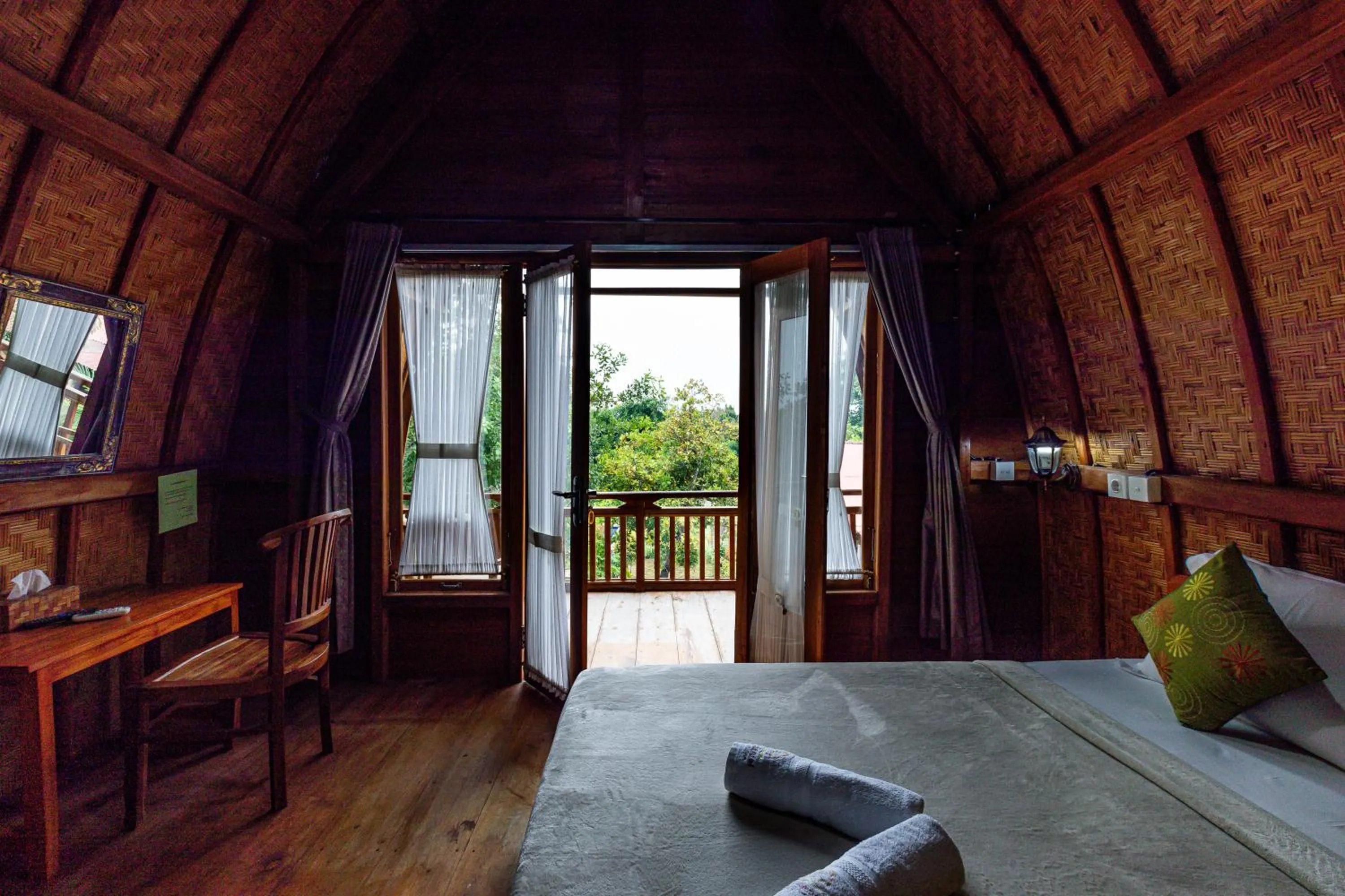 Bedroom, Bed in Kubu Sental Cottage