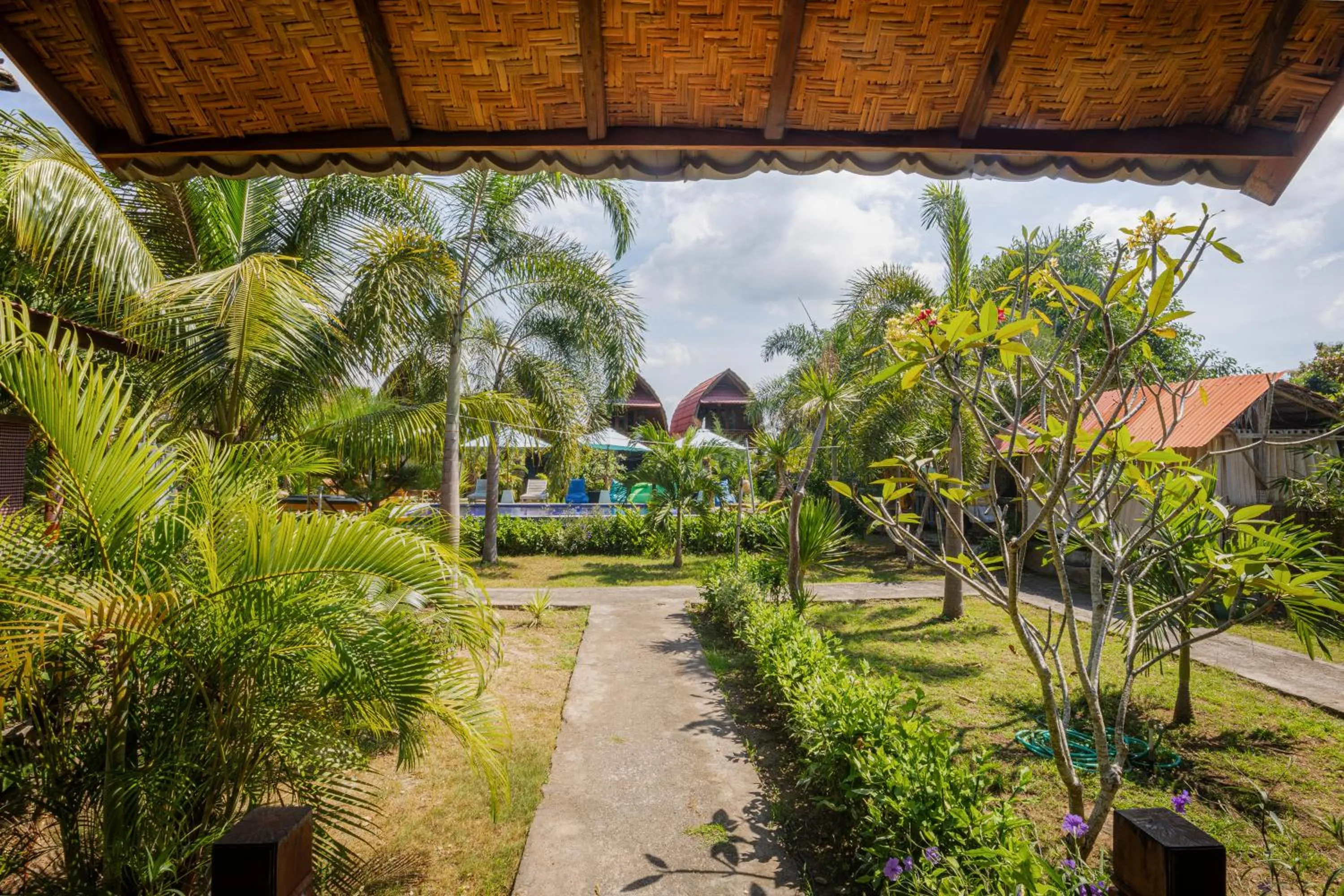 Garden in Kubu Sental Cottage