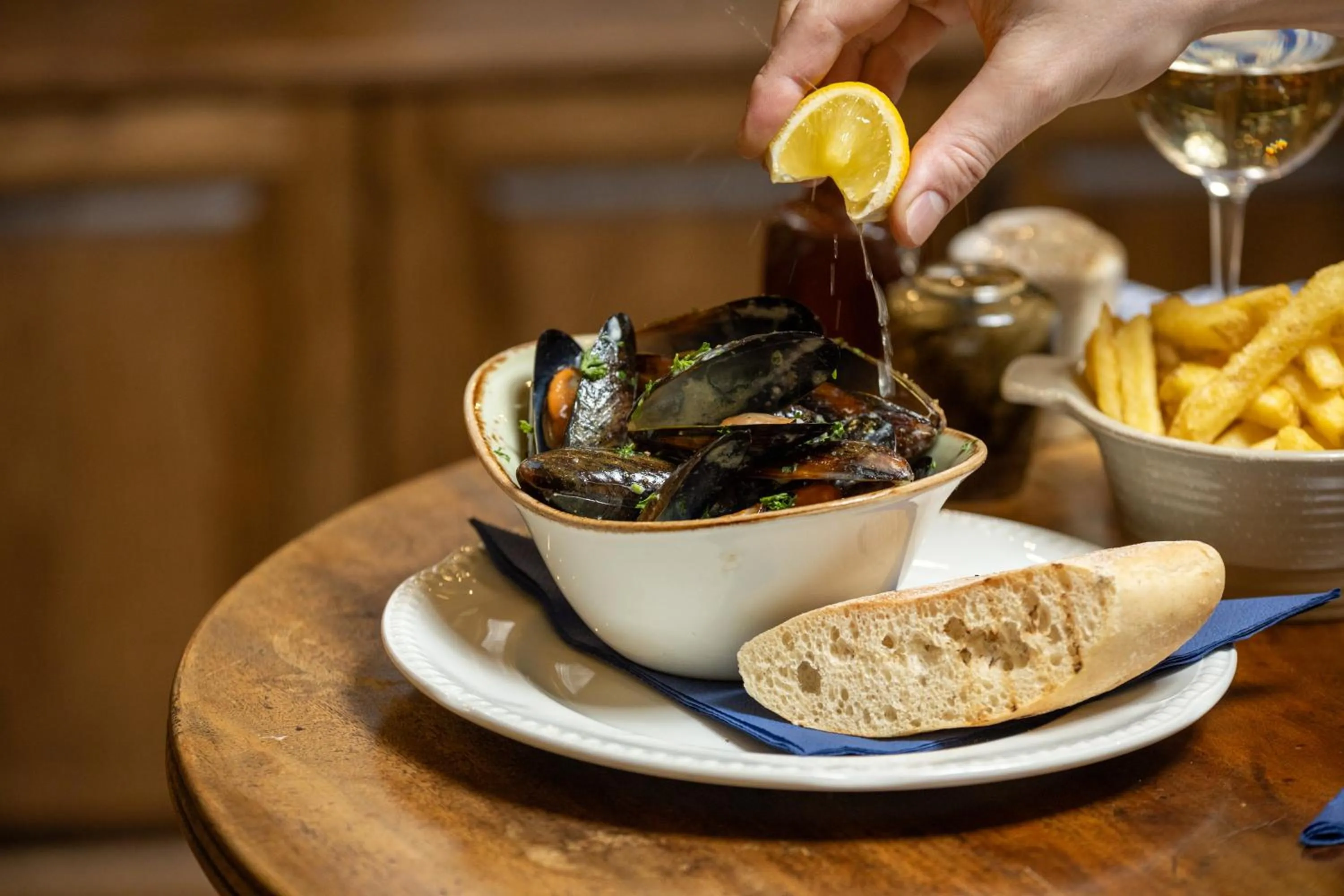 Food close-up in The Lower Buck Inn