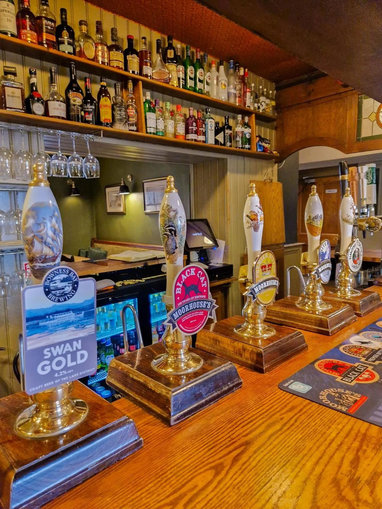 Lounge or bar in The Lower Buck Inn