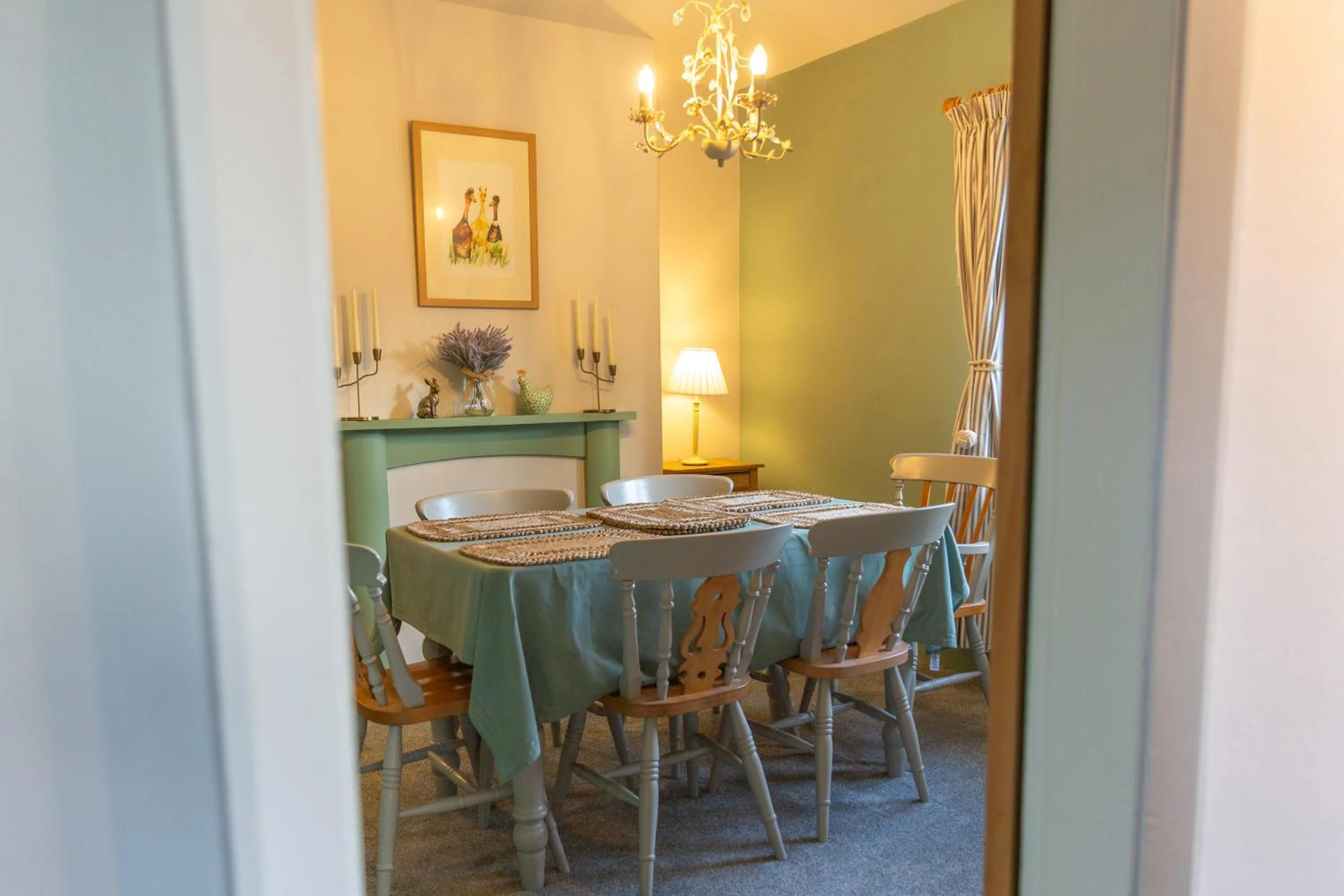Dining area in The Lower Buck Inn