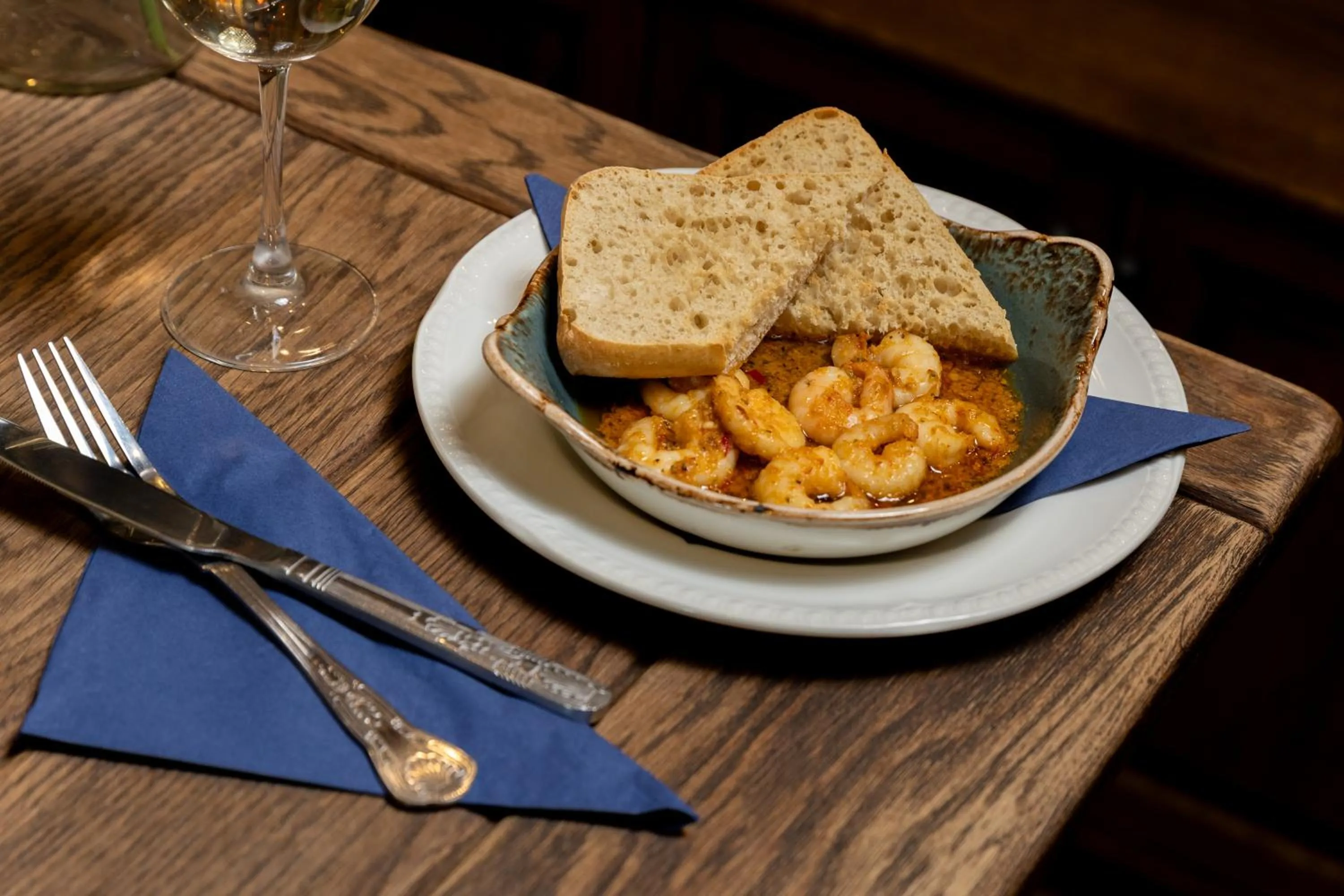 Food close-up in The Lower Buck Inn