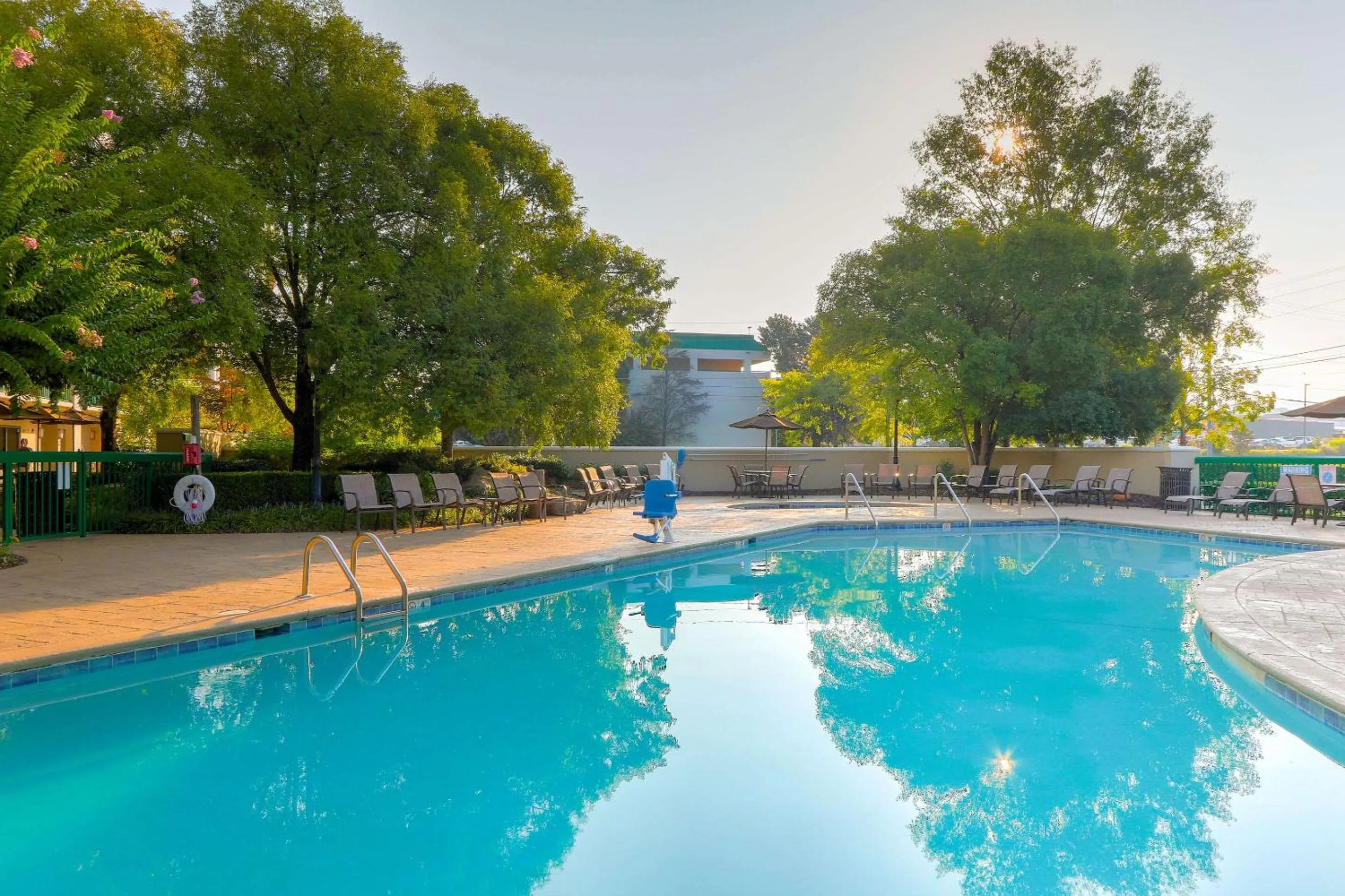 Swimming pool in Quality Inn Near the Island Pigeon Forge