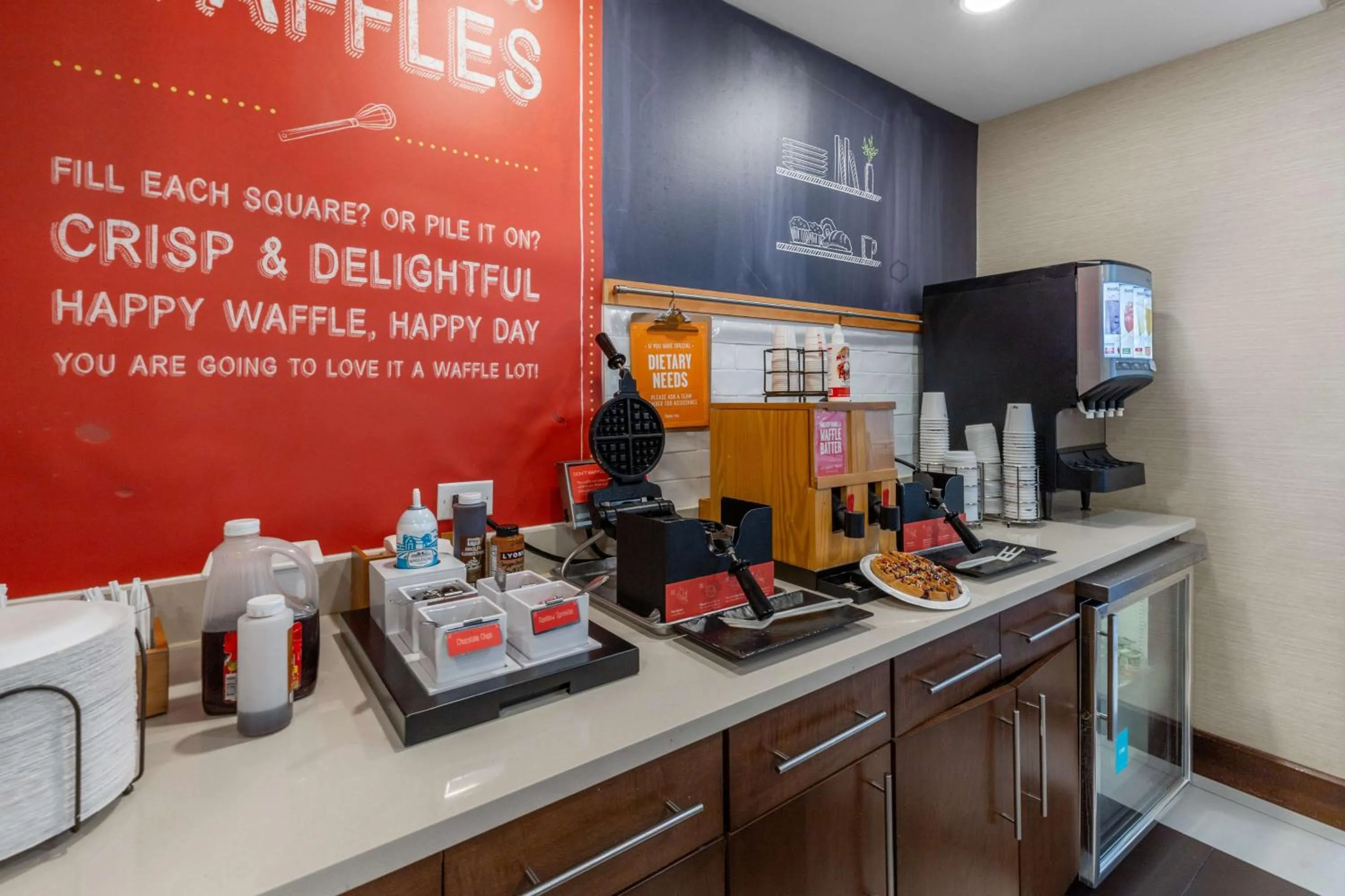 Breakfast in Hampton Inn & Suites Selma-San Antonio/Randolph AFB