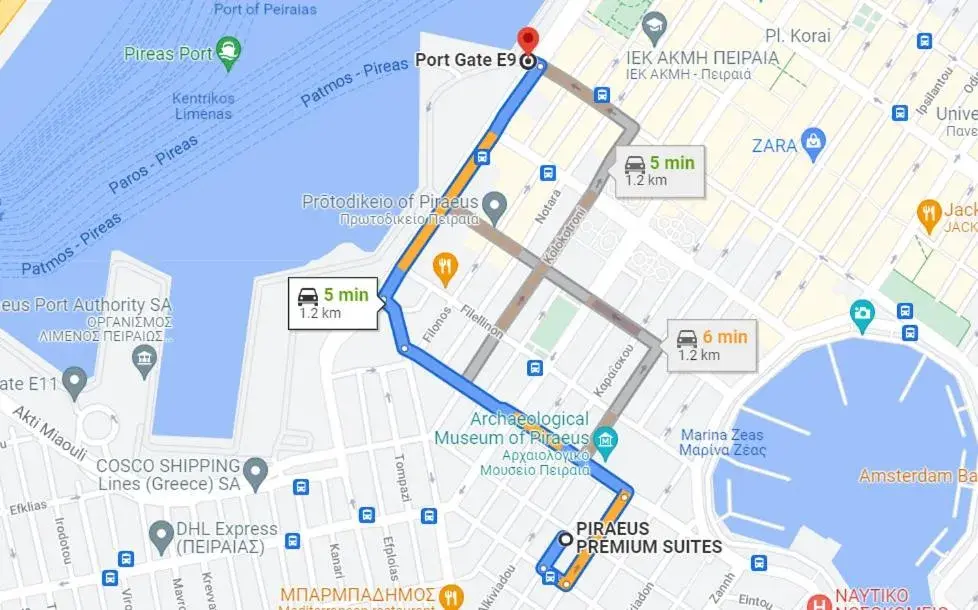 Superior Suite with Balcony in Piraeus Premium Suites Superior Suite with Balcony in Piraeus Premium Suites