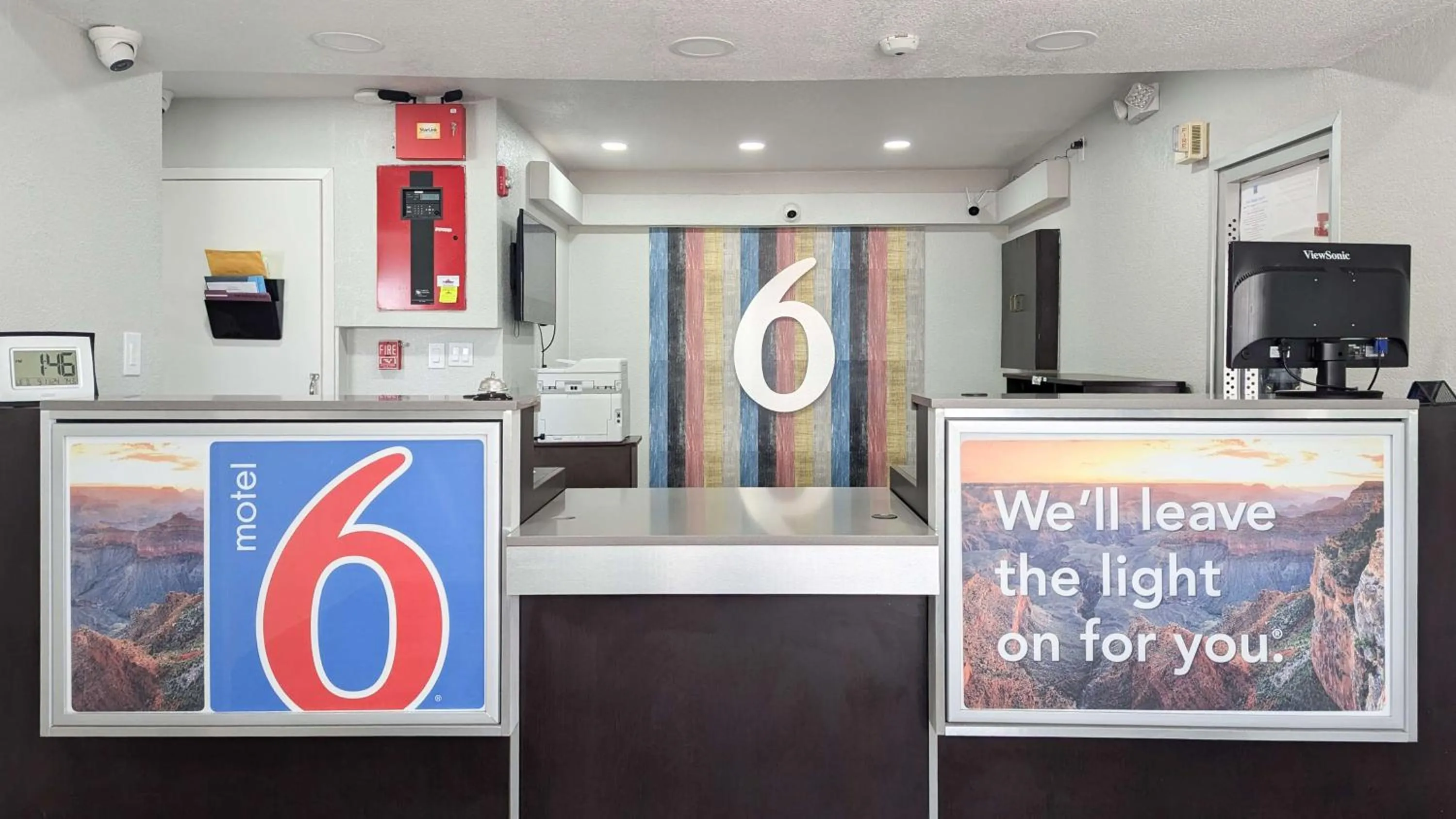 Lobby or reception in Motel 6-Victoria, TX