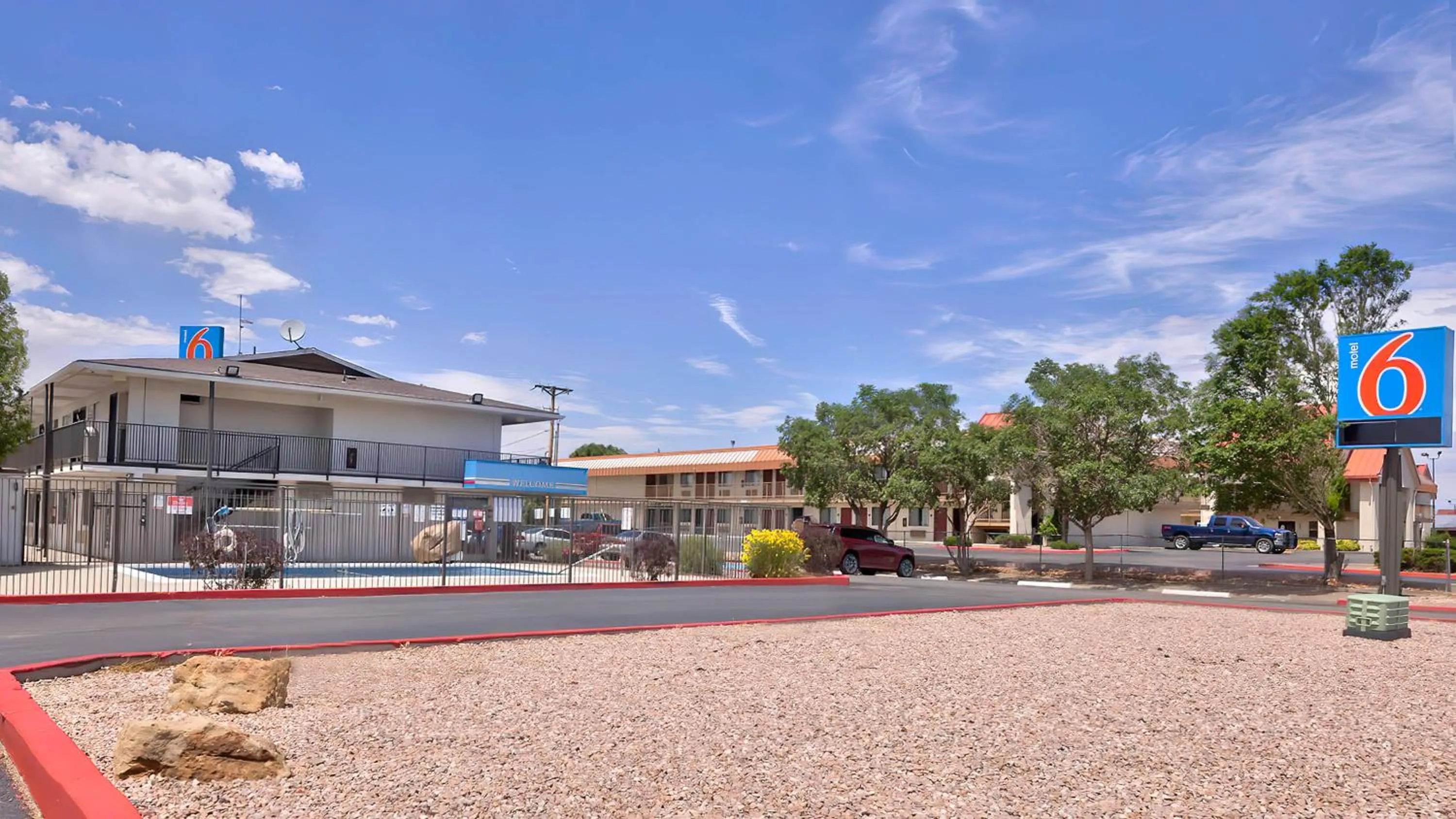 Property building in Motel 6-Gallup, NM
