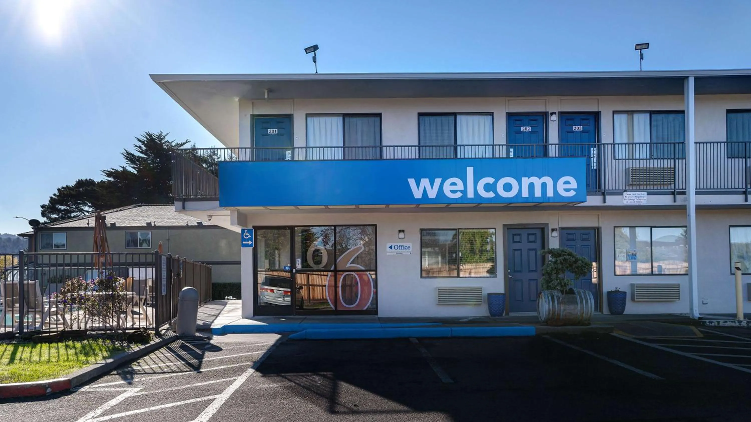 Property building in Motel 6-Arcata, CA Cal Poly Humboldt