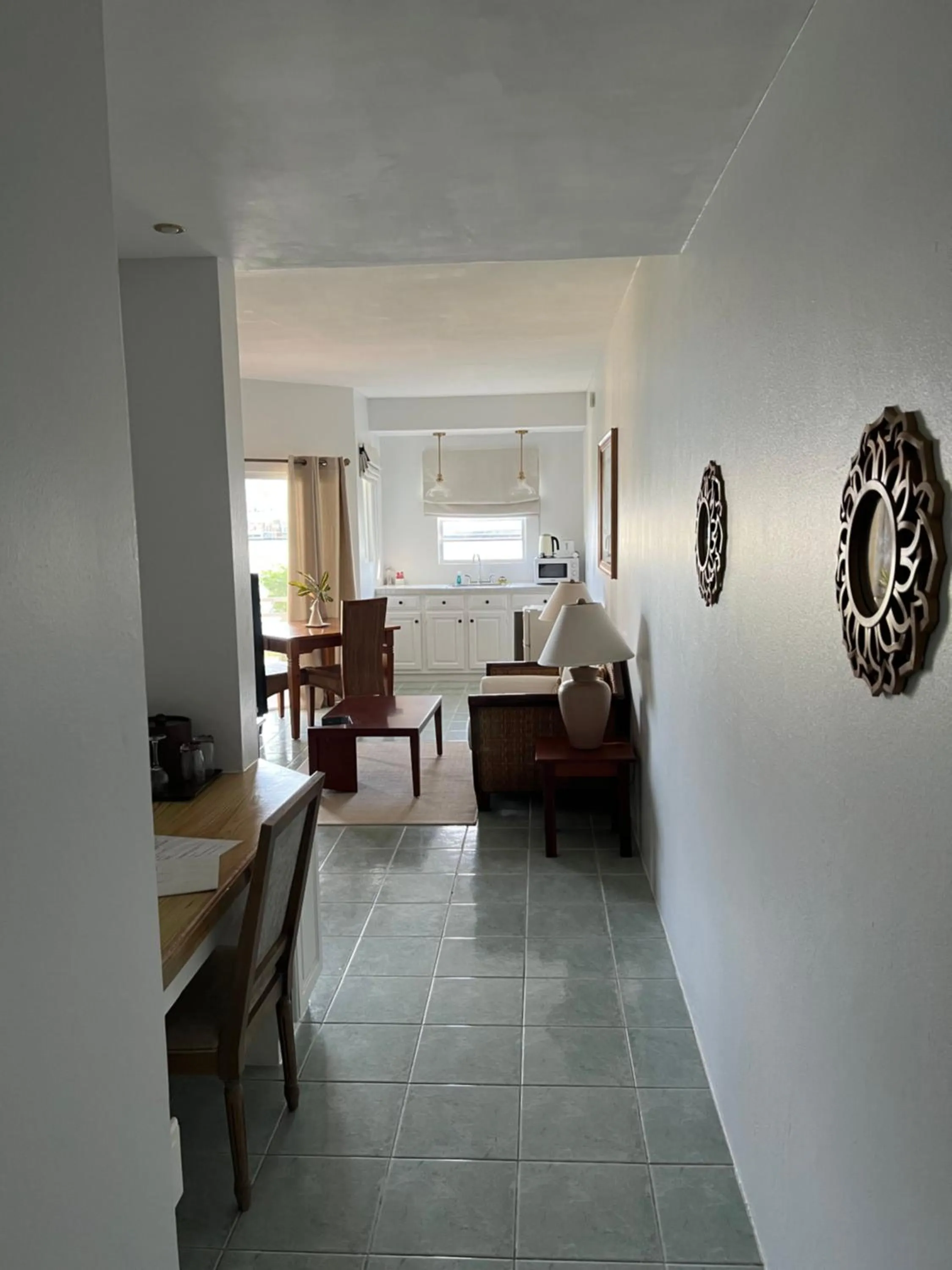 Living room in Harmony Marina Suites