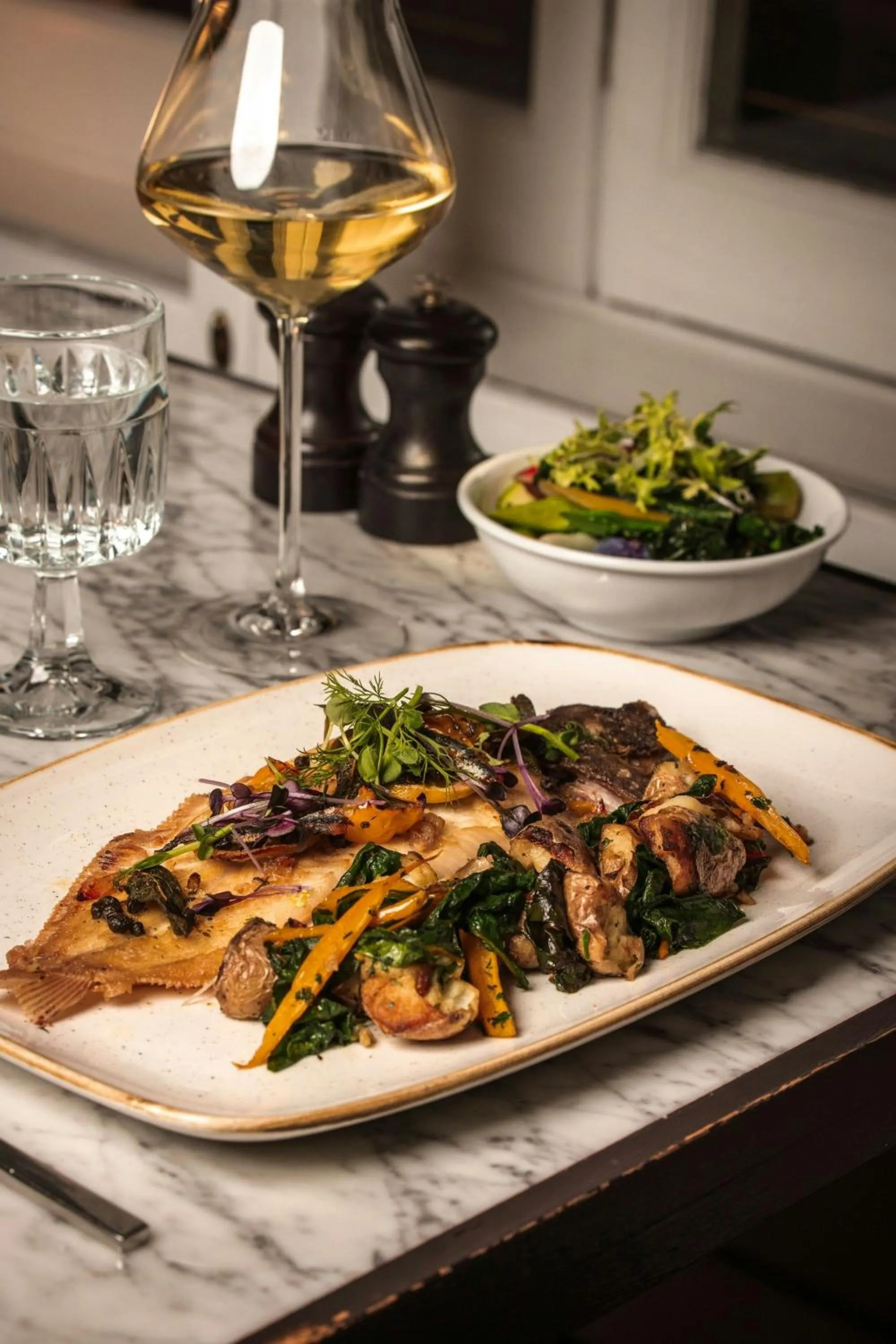 Restaurant/places to eat in London Marriott Hotel Park Lane