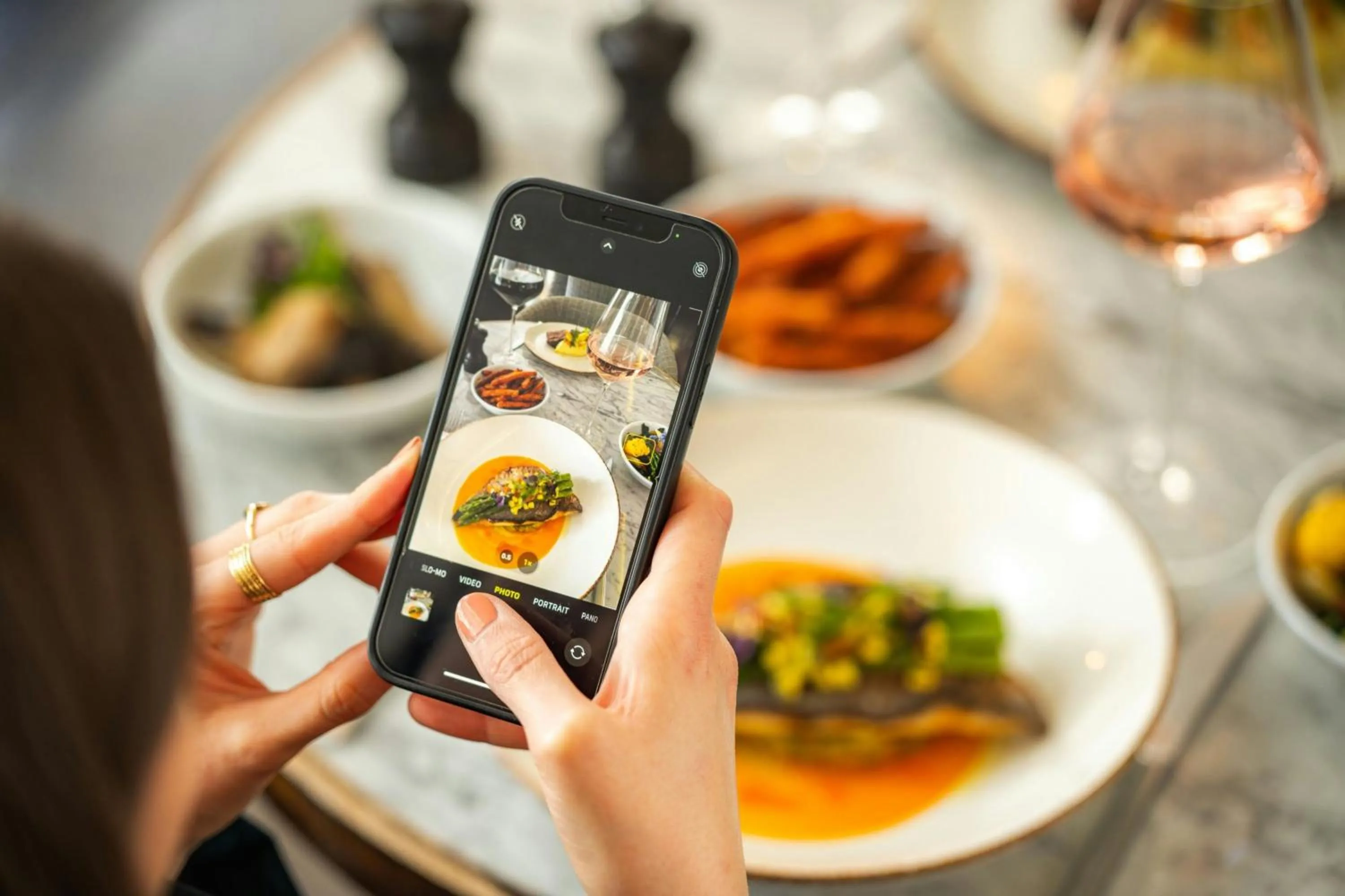 Restaurant/places to eat in London Marriott Hotel Park Lane