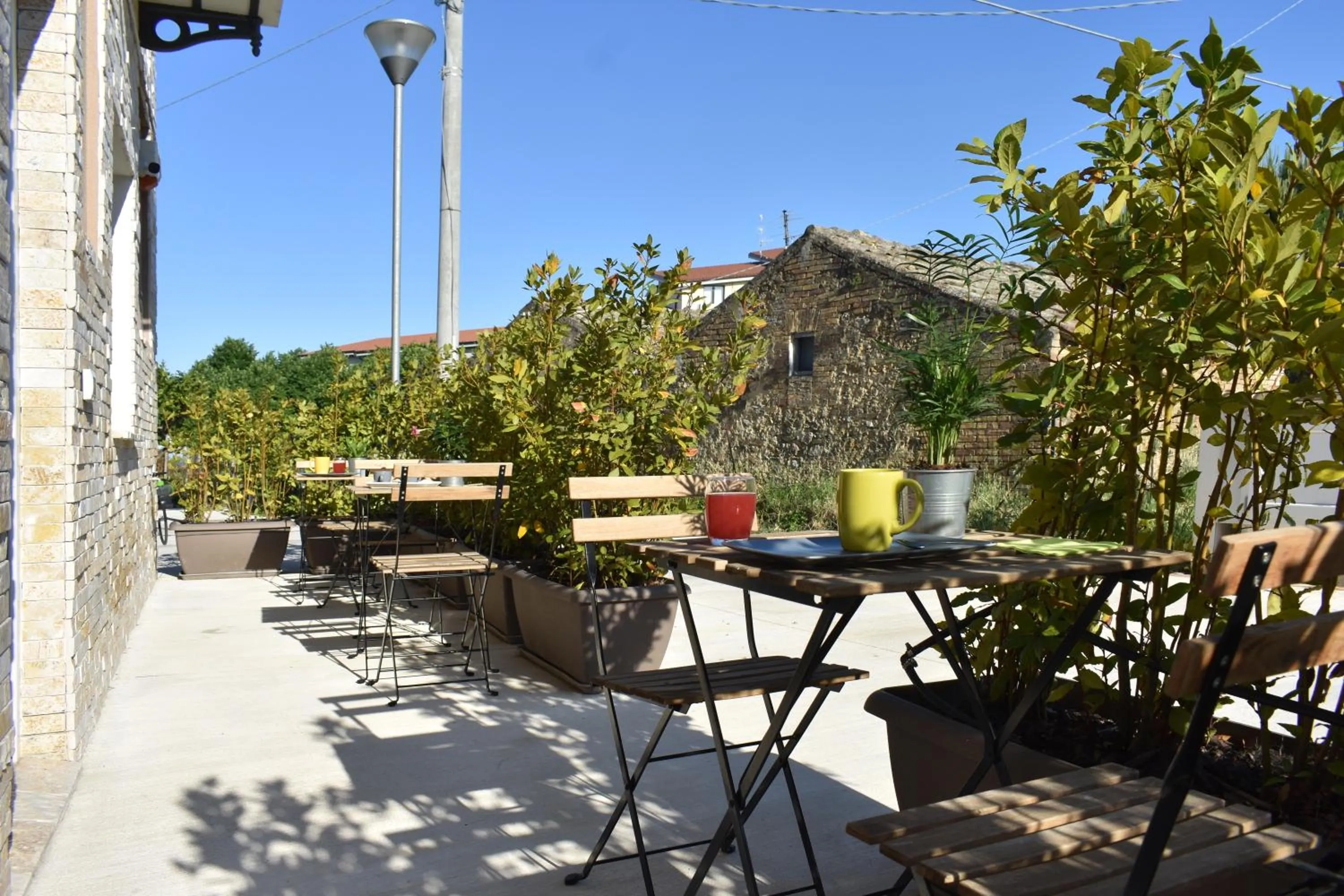 Garden in Al Faro Bianco B&B e Residence con parcheggio