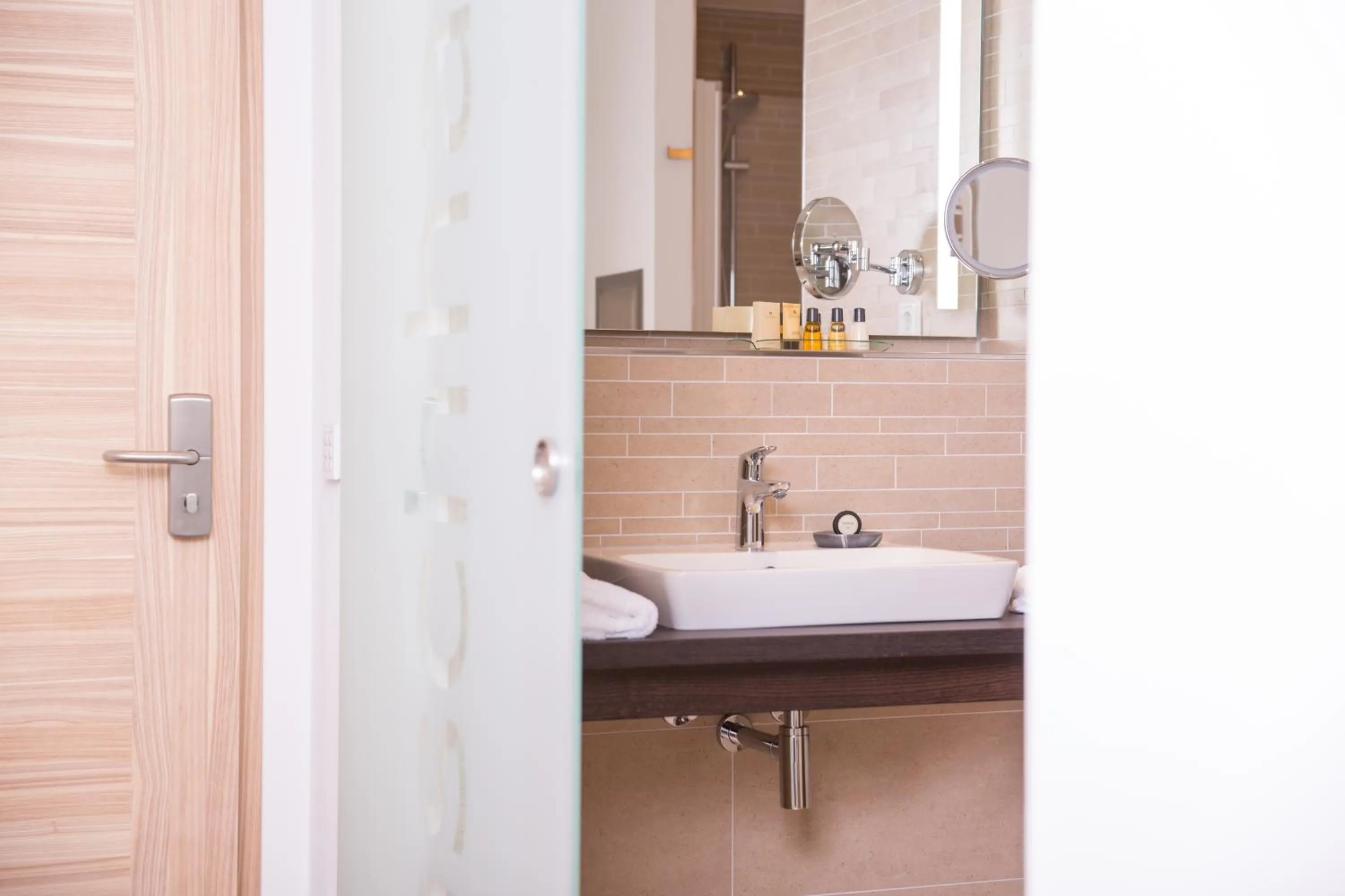 Bathroom in Heiner's Parkhotel