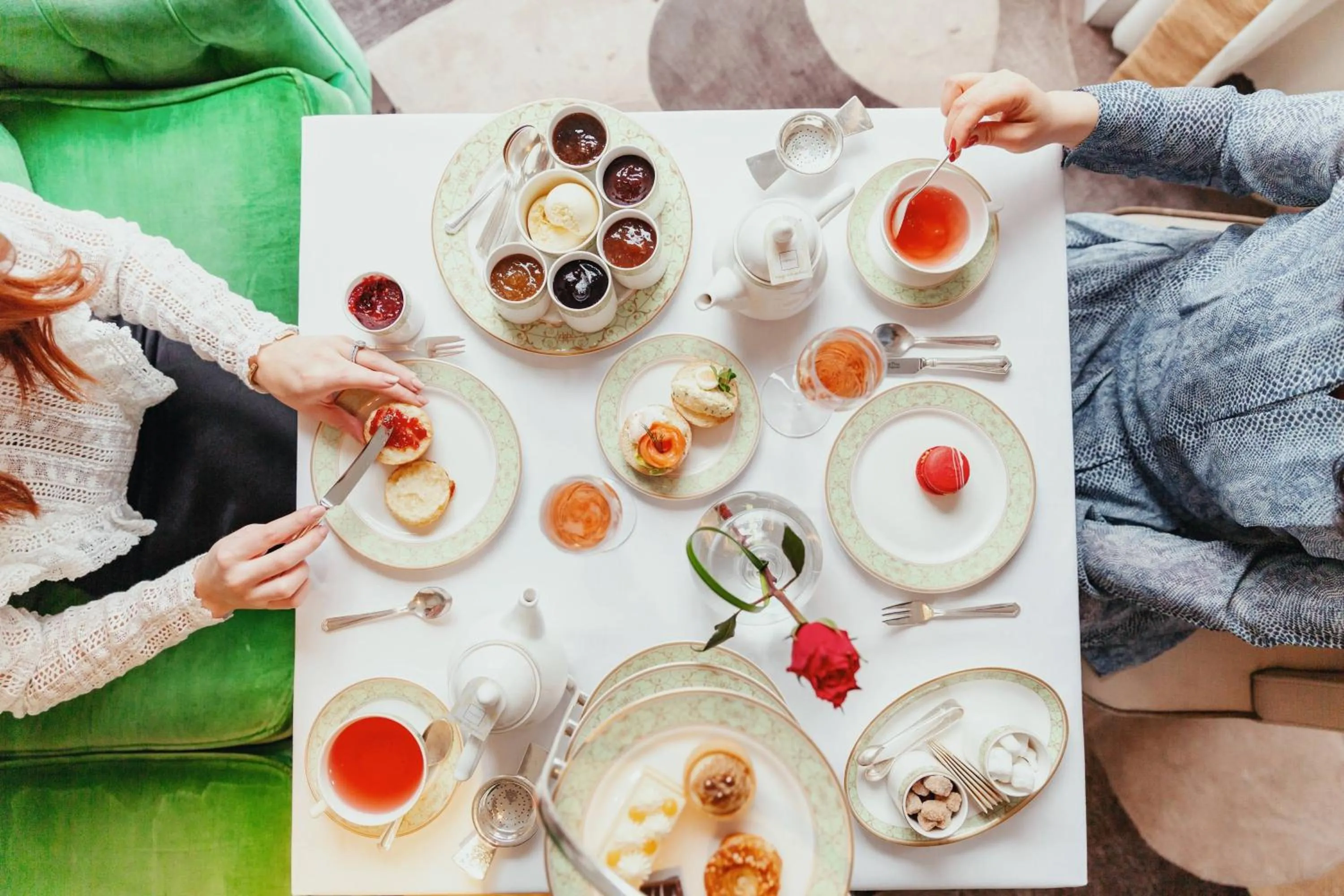 Restaurant/places to eat in JW Marriott Grosvenor House London