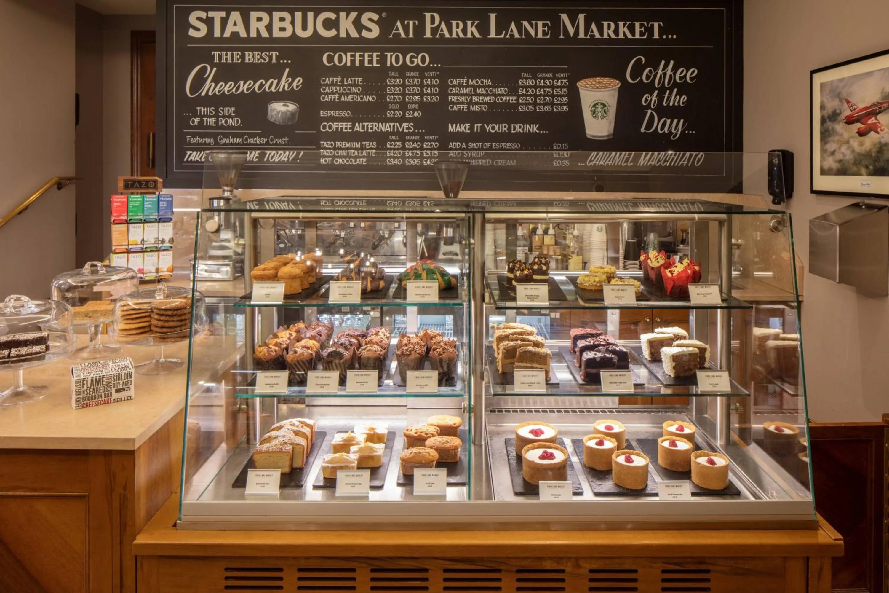 Restaurant/places to eat in JW Marriott Grosvenor House London