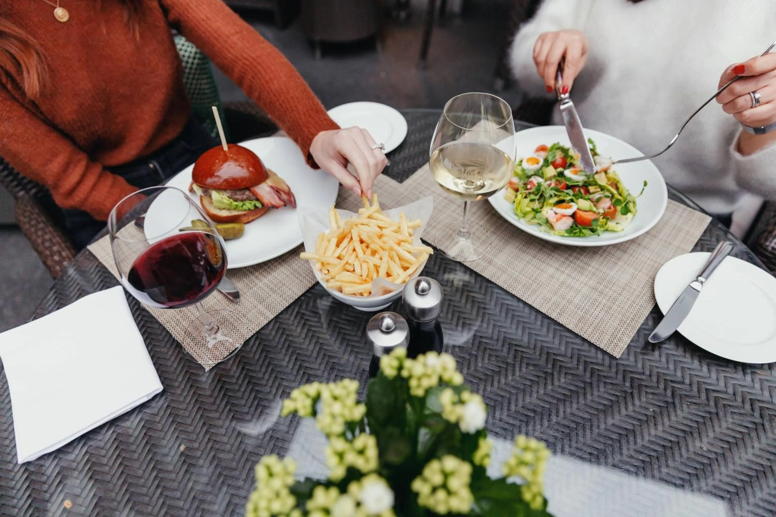 Restaurant/places to eat in JW Marriott Grosvenor House London