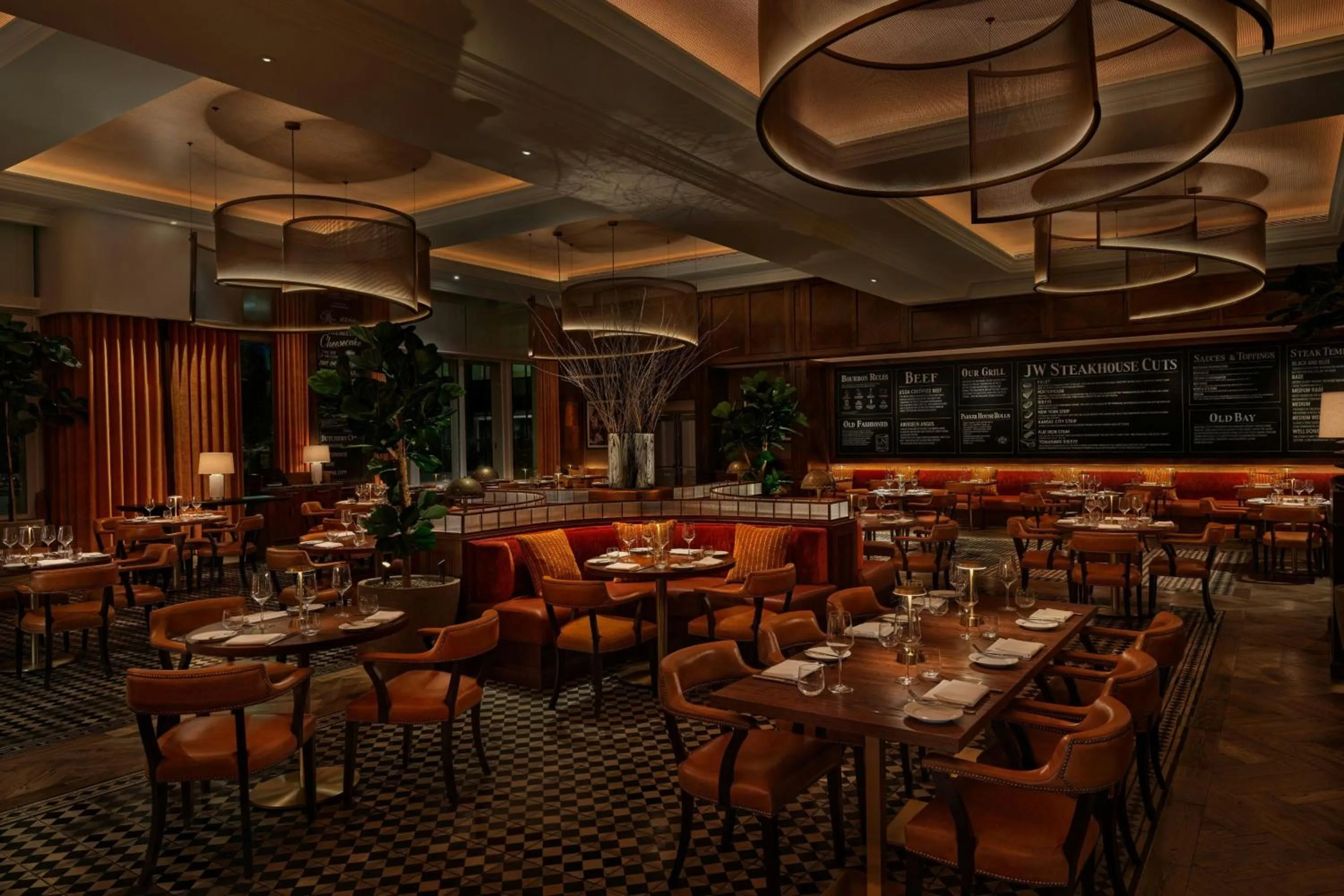Restaurant/places to eat in JW Marriott Grosvenor House London