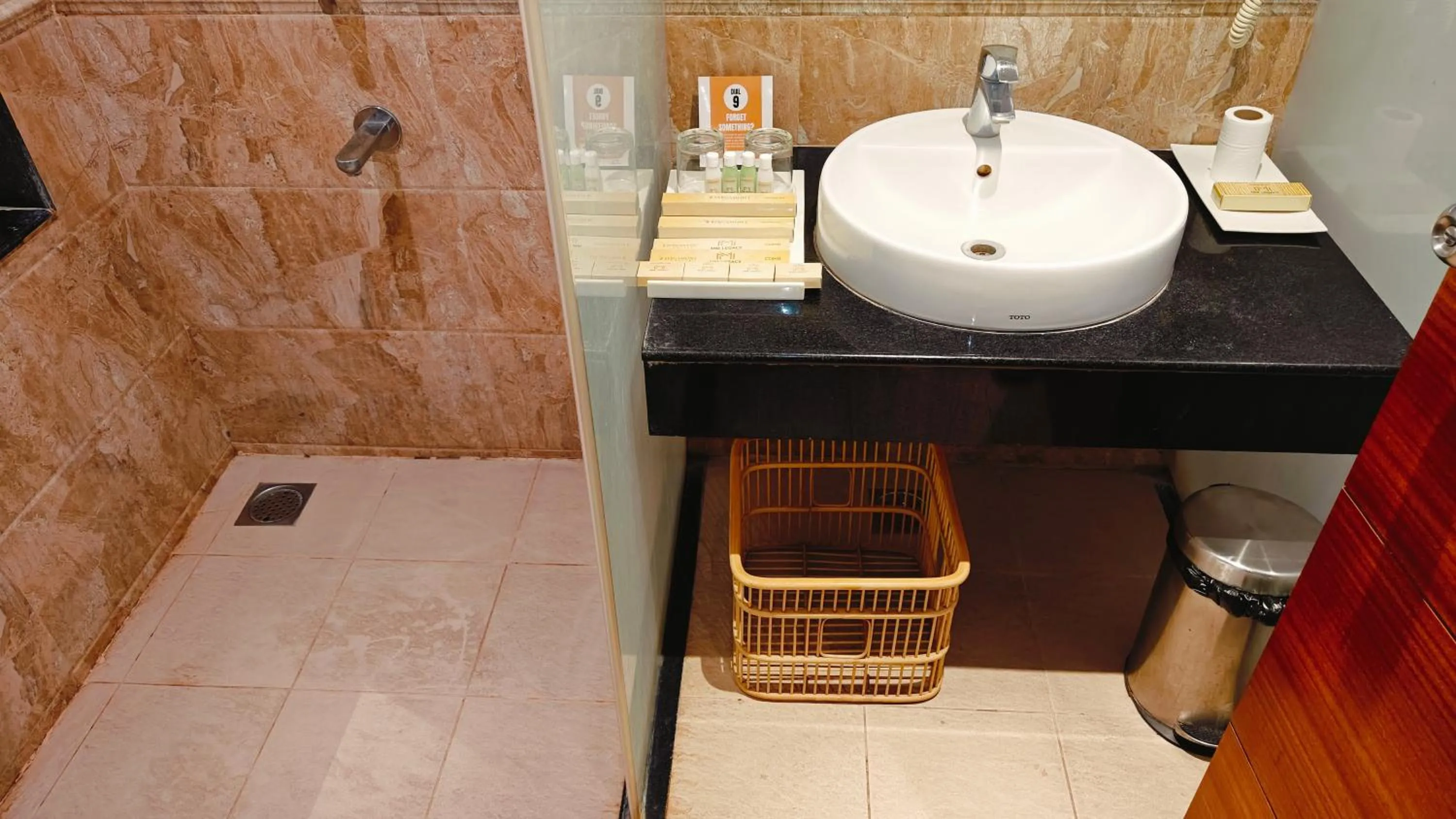 Bathroom in MM Legacy - A Bergamont Hotel, Kanchipuram