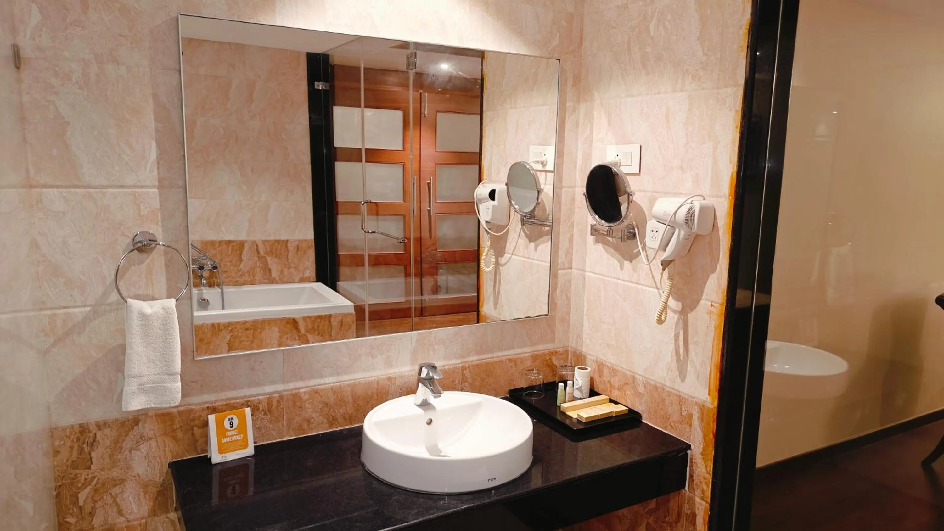 Toilet in MM Legacy - A Bergamont Hotel, Kanchipuram