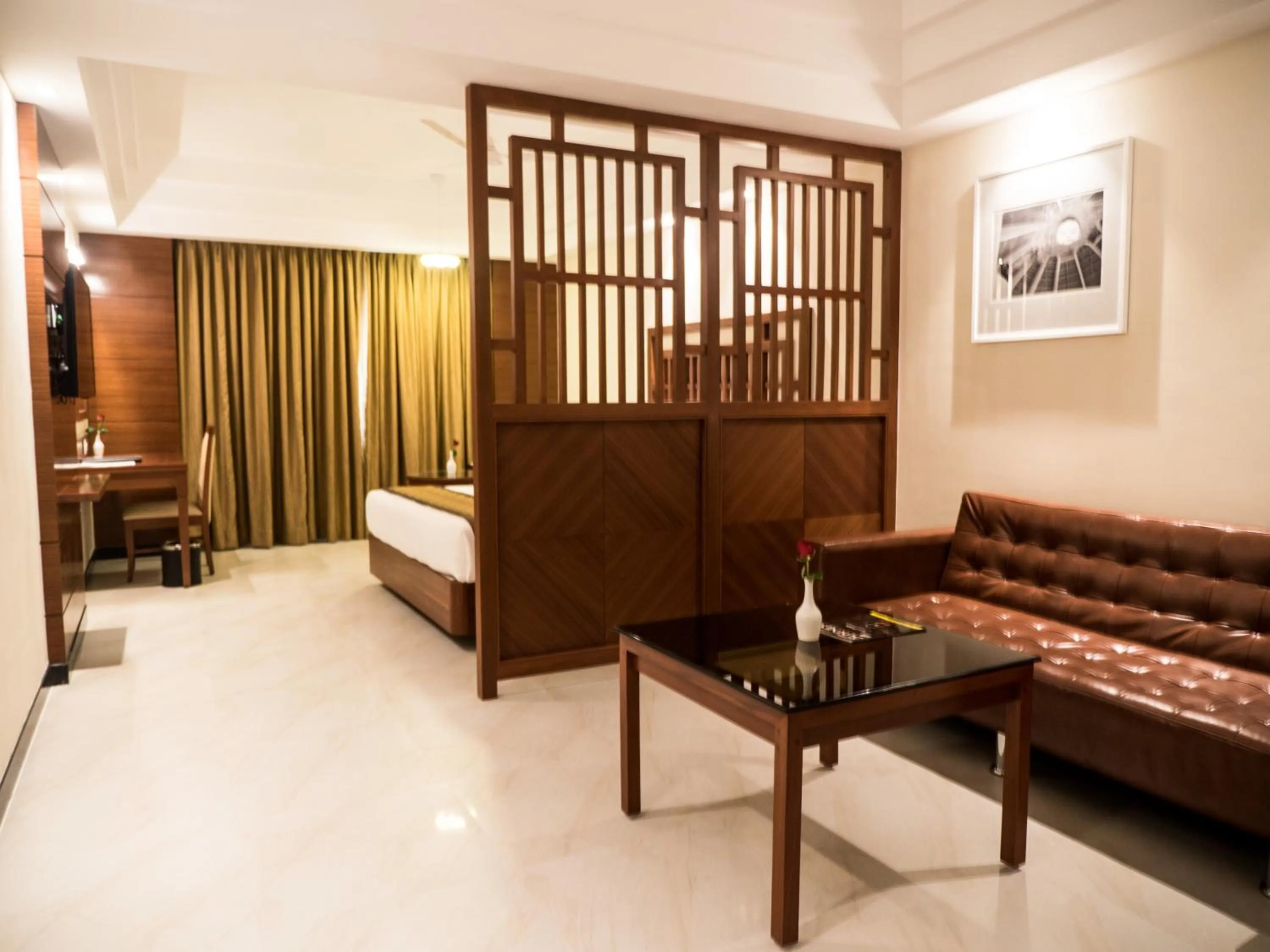 Bedroom, Bed in MM Legacy - A Bergamont Hotel, Kanchipuram