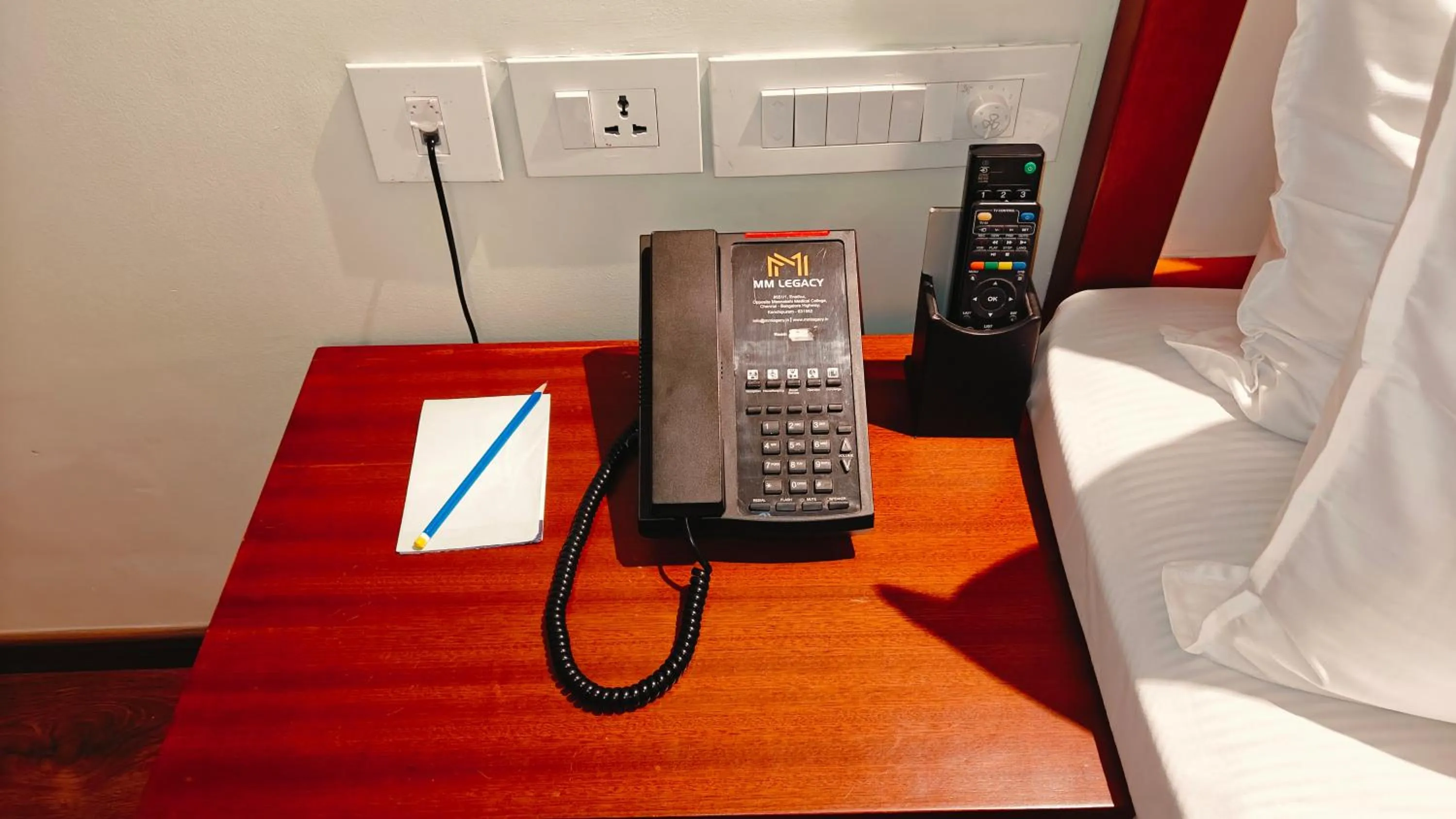 Bedroom in MM Legacy - A Bergamont Hotel, Kanchipuram